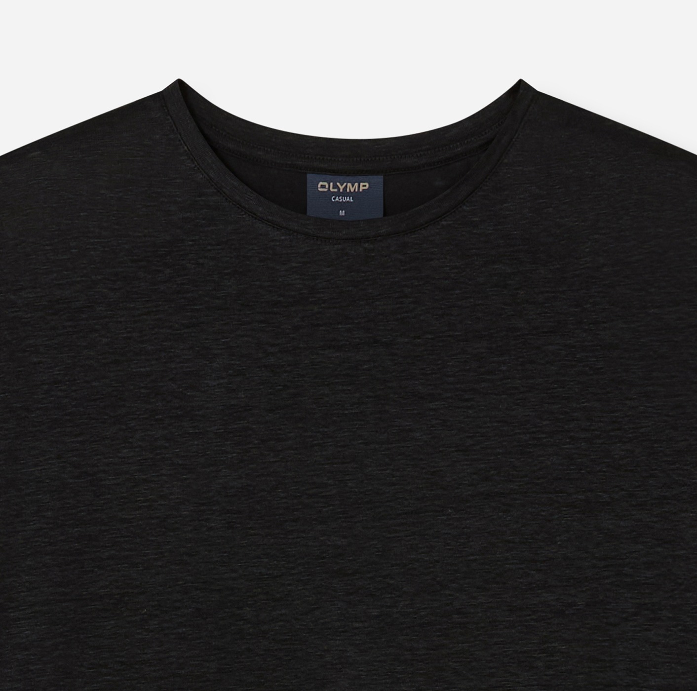 OLYMP Rundhalsshirt aus Leinen
