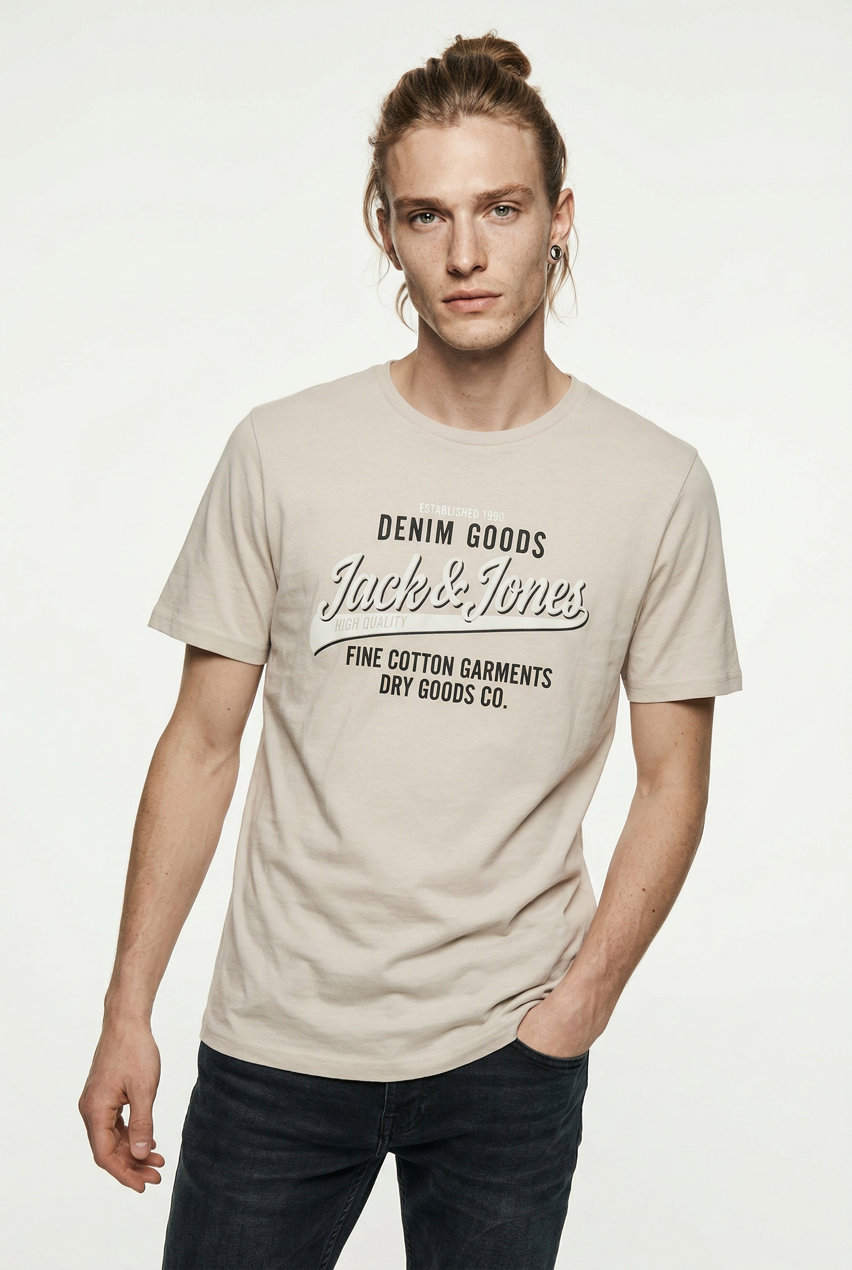 Jack & Jones Rundhalsshirt »JJETHAN TEE  SS CREW NECK  3PK MP NOOS« Packung, 3 Stk.