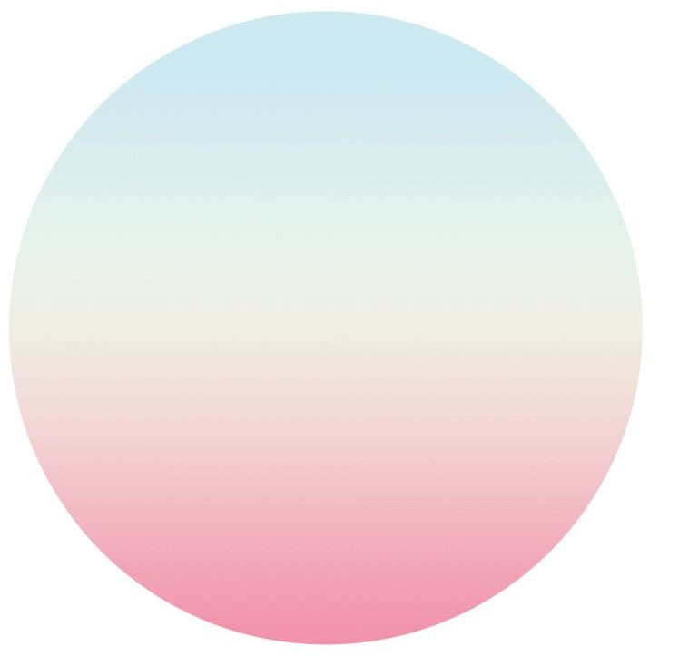 Wall-Art Wandtattoo »Infinity Farbverlauf Ombre«, (1 St.)