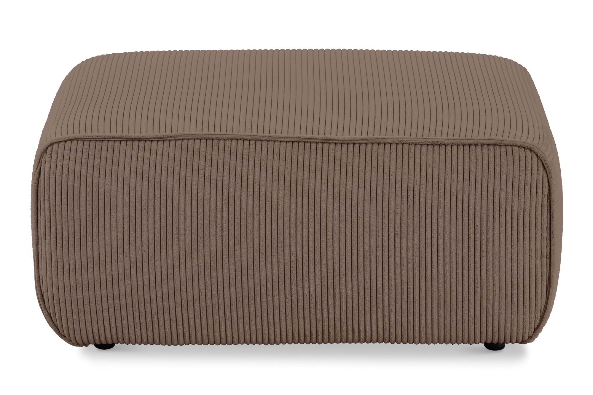andas Polsterhocker »Noord 92/66 cm«, mit Kedernaht, schöne Serienergänzung