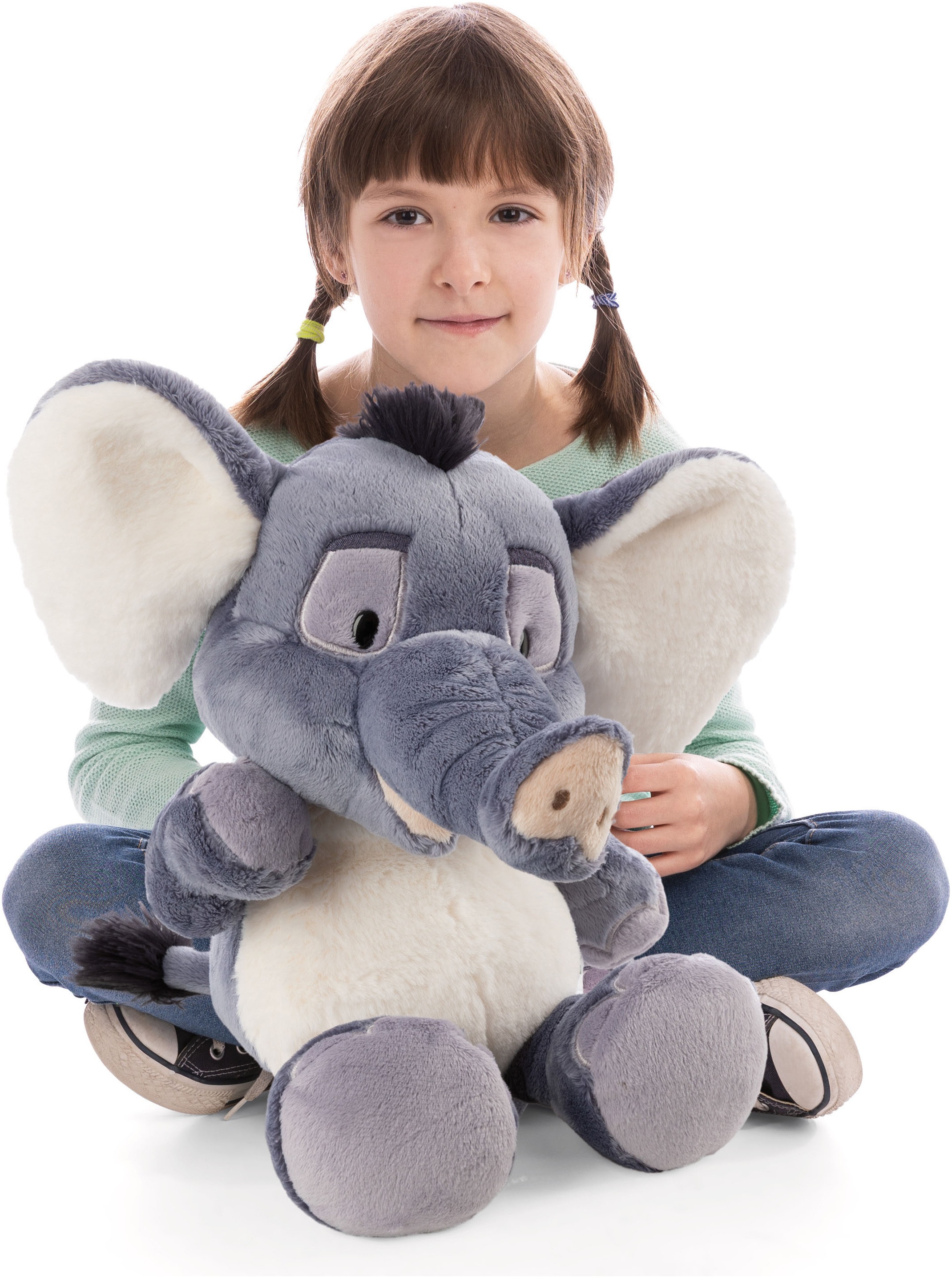 Nici Kuscheltier »Wild Friends, Elefant El-Flora, 50 cm schlenkernd«