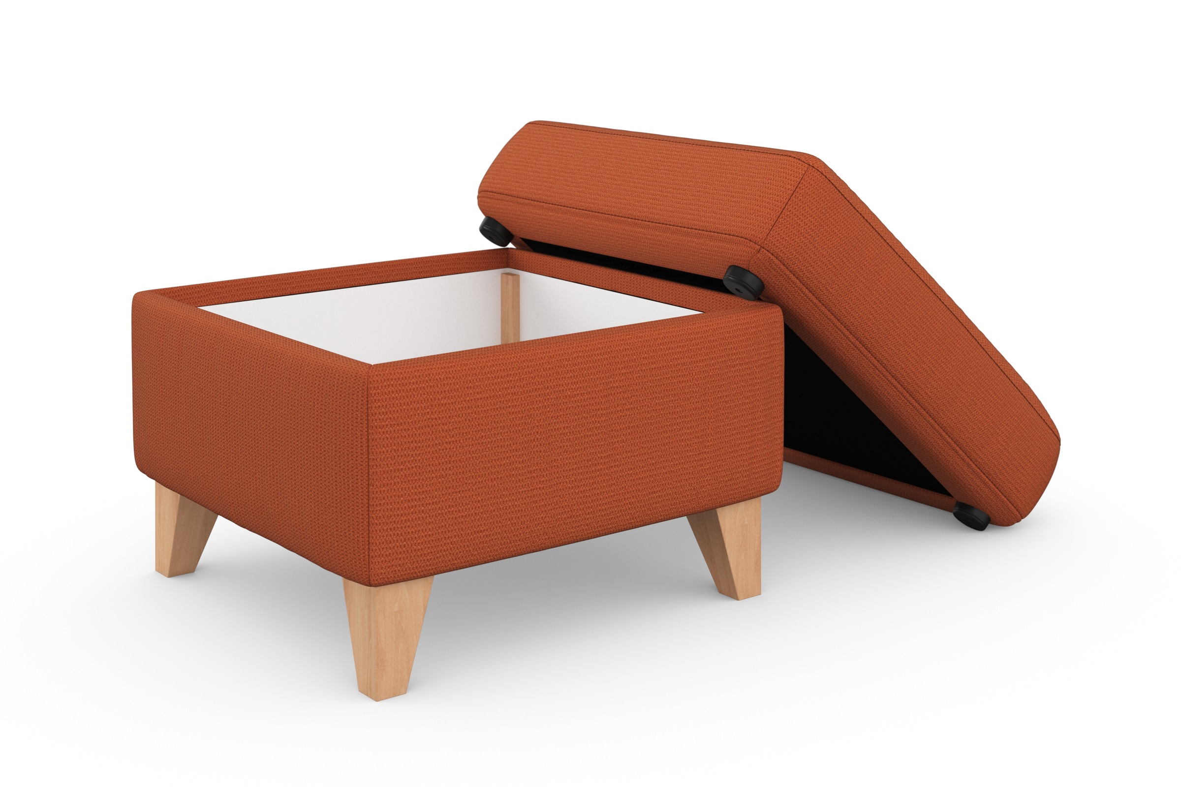 sit&more Stauraumhocker »Visby« Stauraum, auch erhältlich mit Wasser zu reinigendem "Soft clean" Bezug