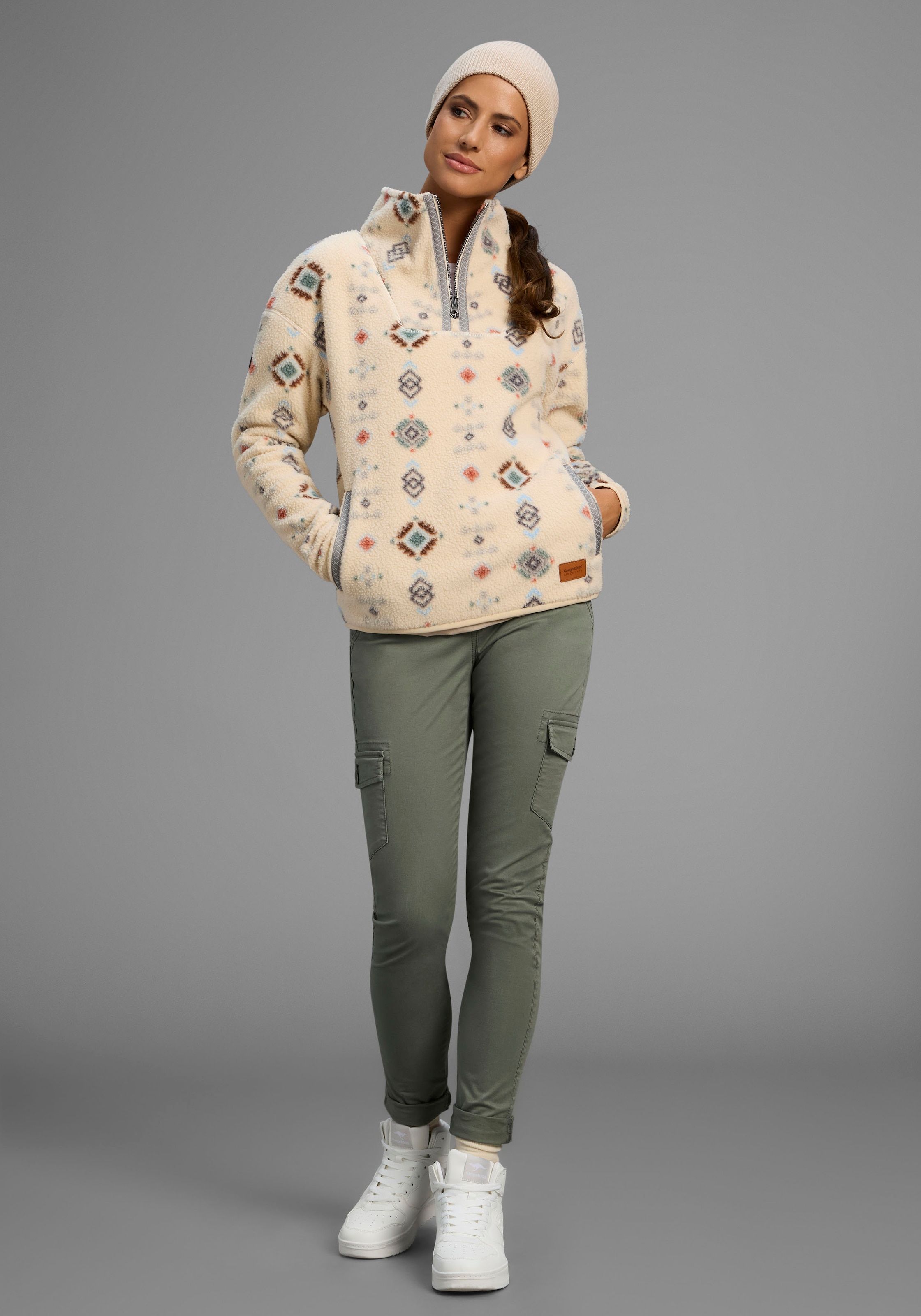 KangaROOS Fleecepullover