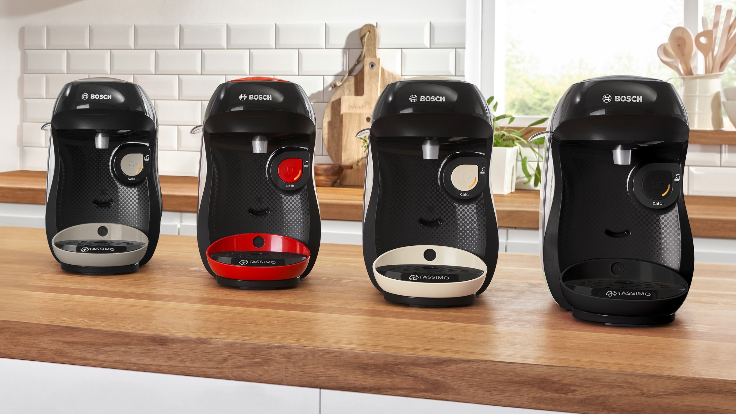 TASSIMO Kapselmaschine »TAS109E«, nachhaltig, geeignet für alle Tassen, Wassertank 0,7 L, schwarz/beige