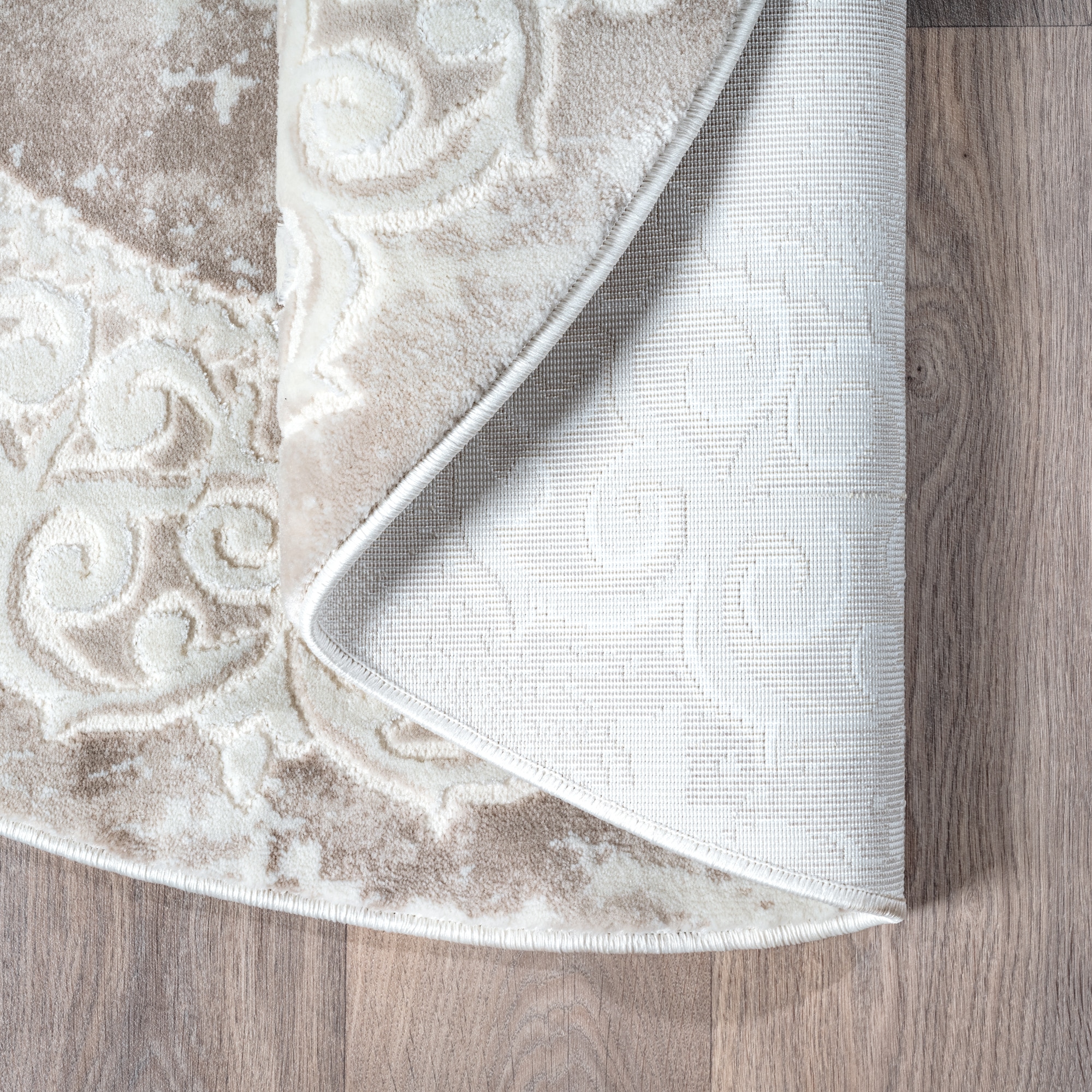 Sanat Teppich »Harmony 3205 , auch als Läufer und rund« rund 12 mm Höhe Wohnzimmer, Kurzflor, modern,  Orient Optik, Schlafzimmer