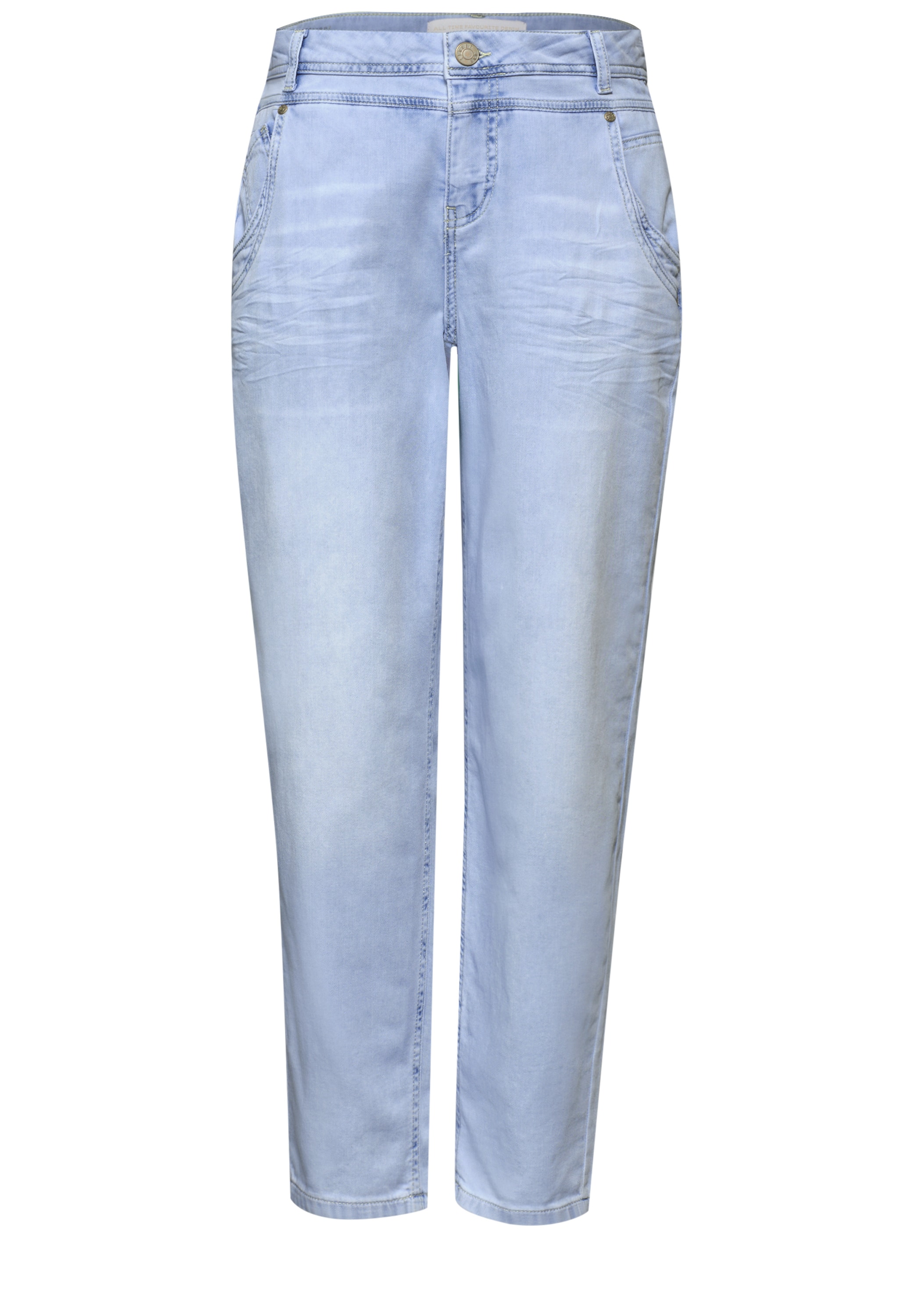 STREET ONE High-waist-Jeans »Style Karrie« mit Taschen