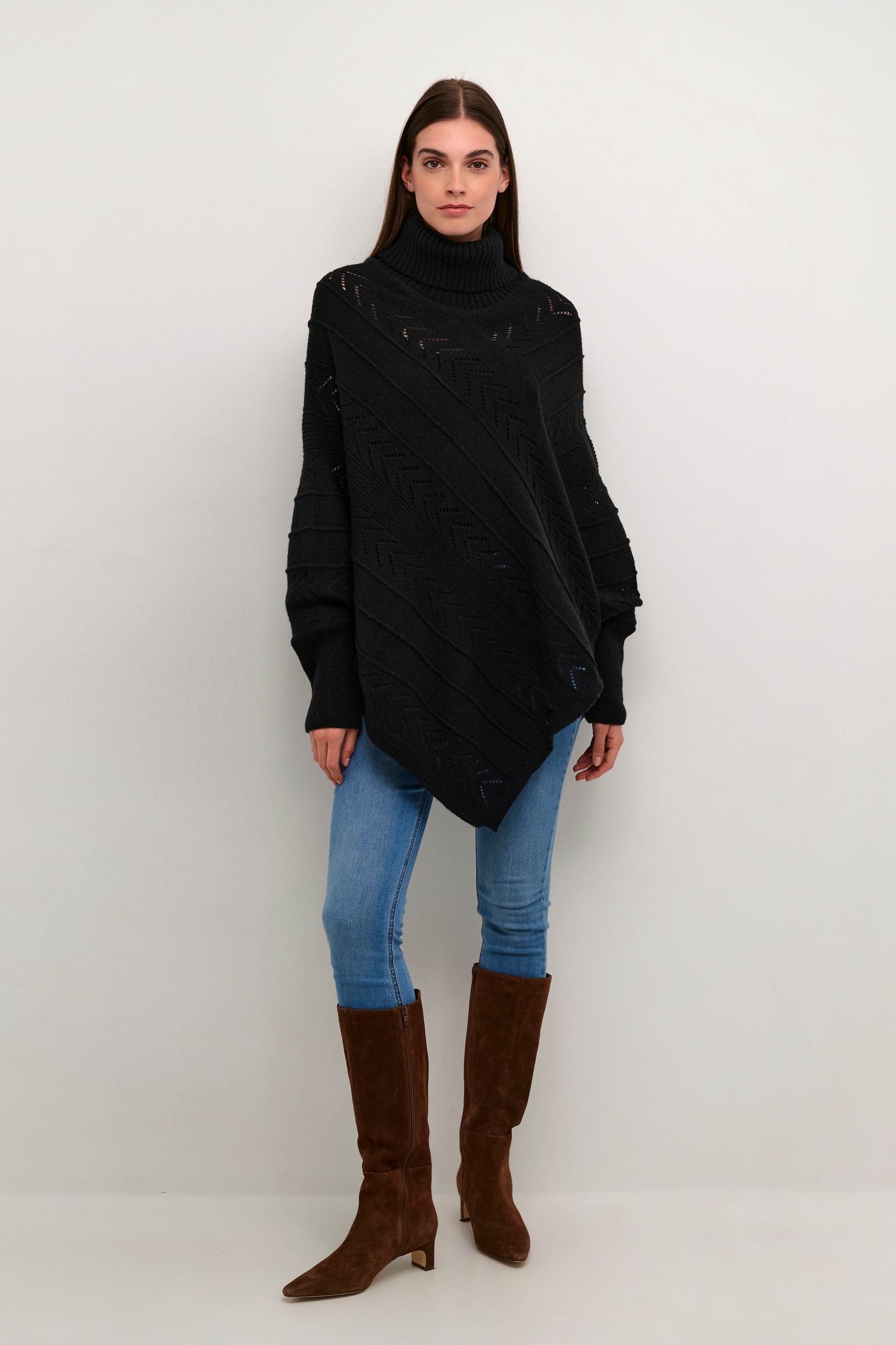Cream Strickponcho »Poncho CRHoliday«