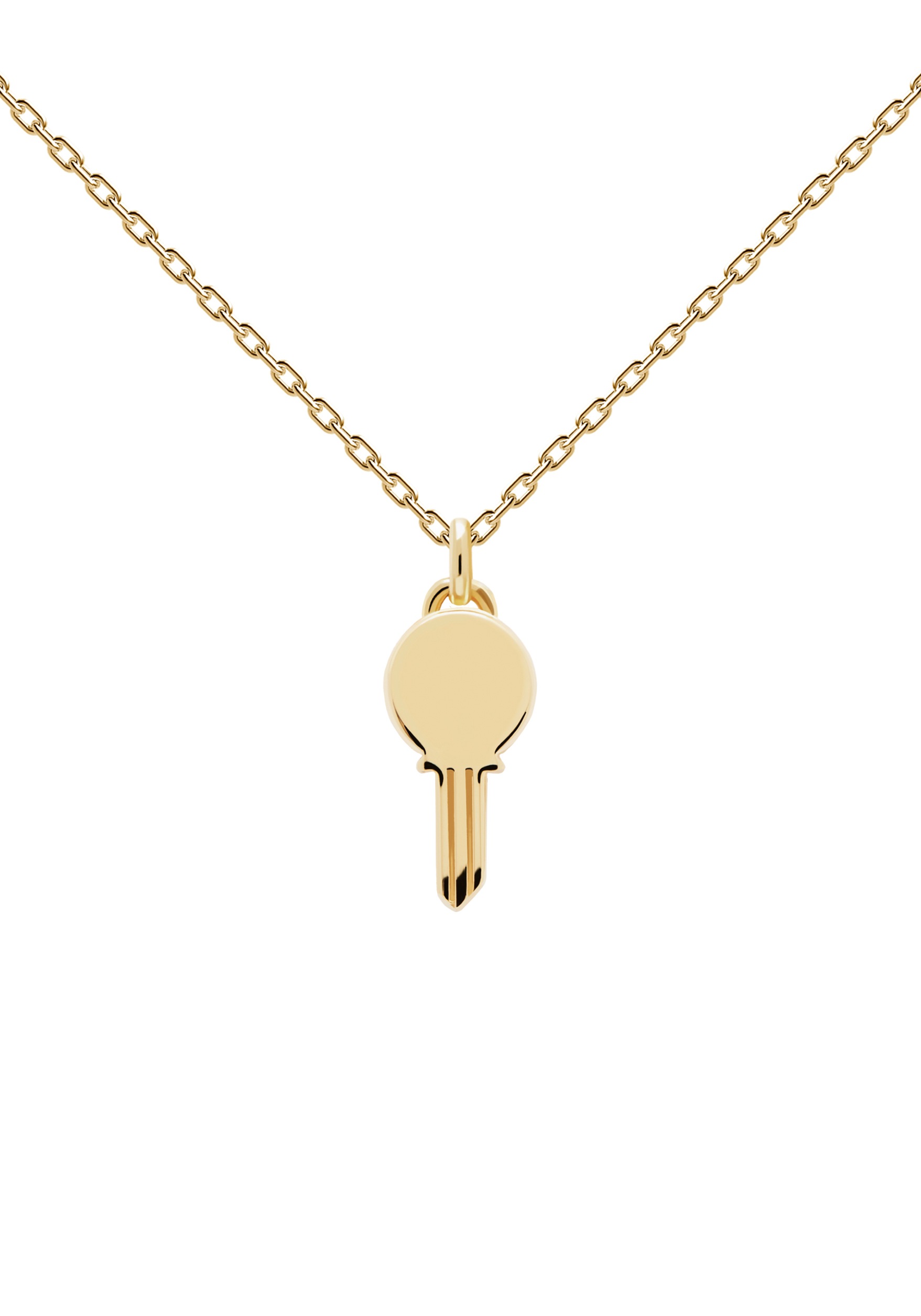 PDPAOLA Kette mit Anhänger »Eternum Gold Necklace, Schlüssel, CO01-245-U«