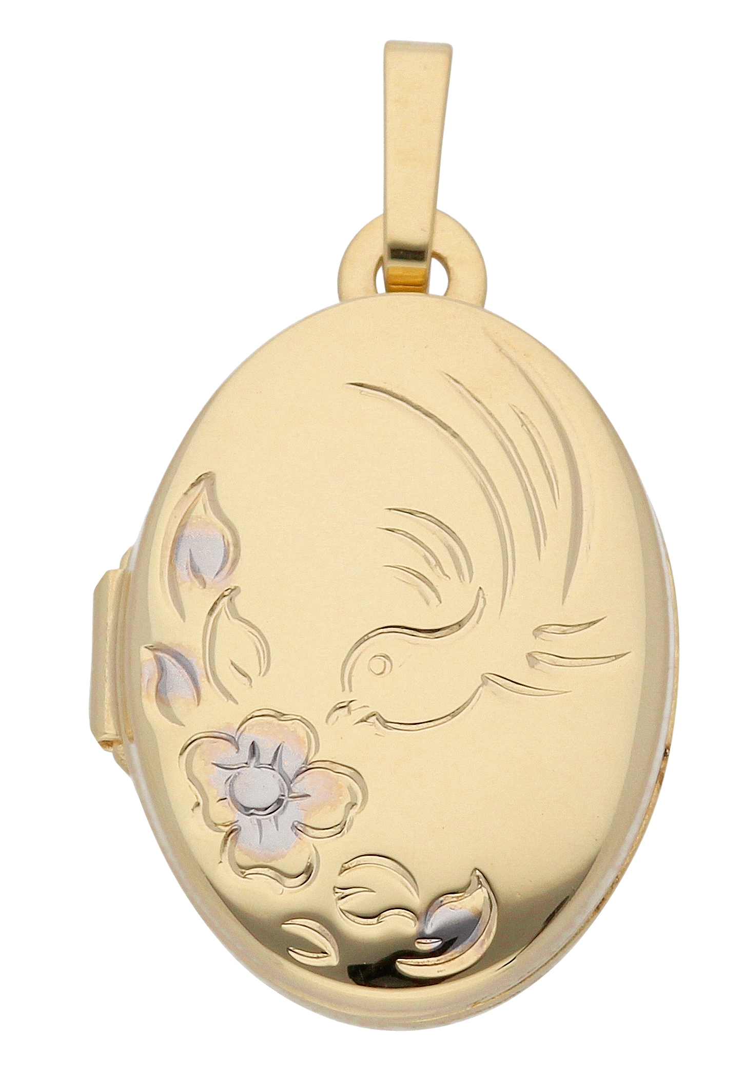 Adelia´s Medallionanhänger »333 Gold Medaillon Anhänger«