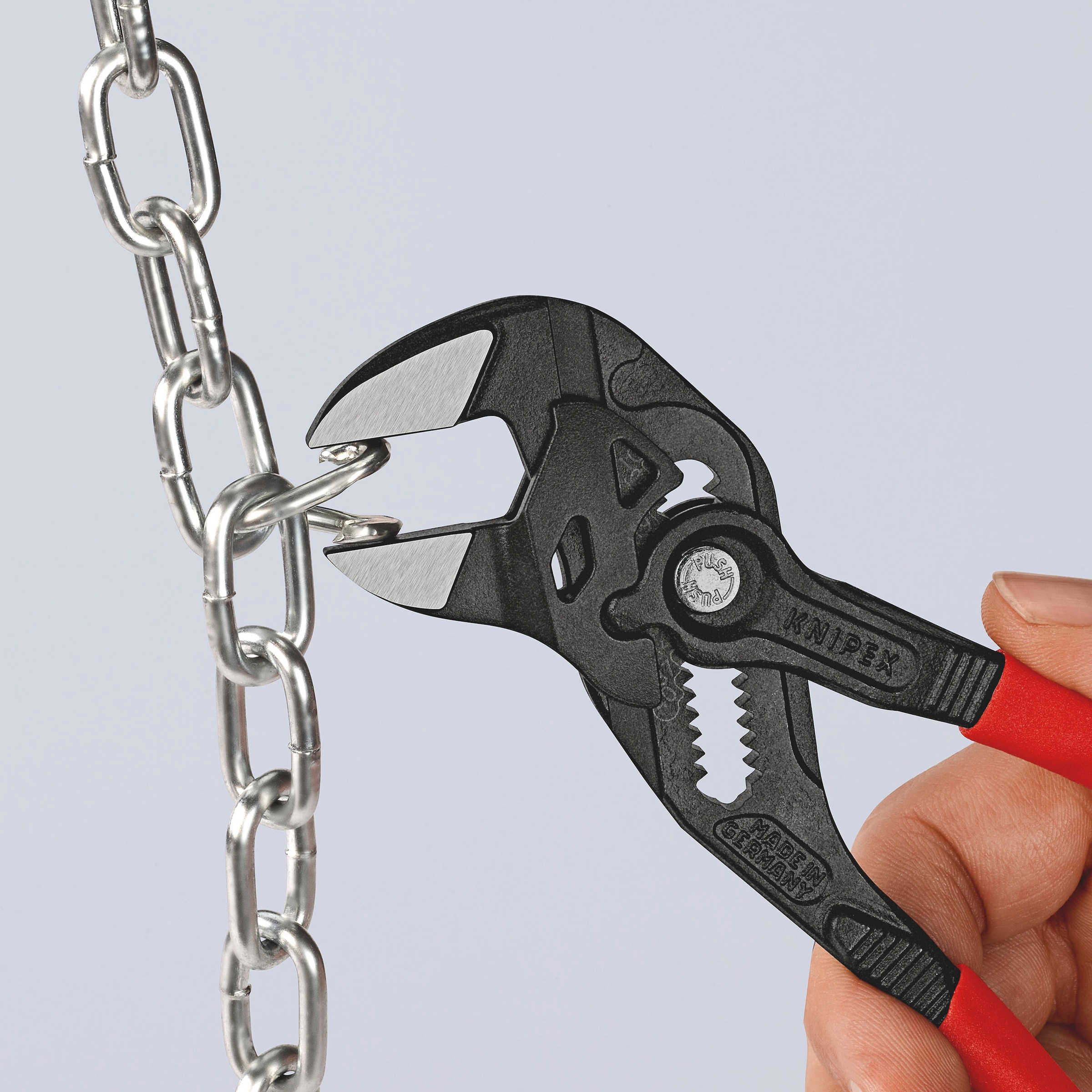 Knipex Zangenschlüssel »86 01 180 Zange und Schraubenschlüssel in einem  Werkzeug«, (1 tlg.), grau atramentiert, mit Kunststoff überzogen 180 mm  online kaufen bei OTTO