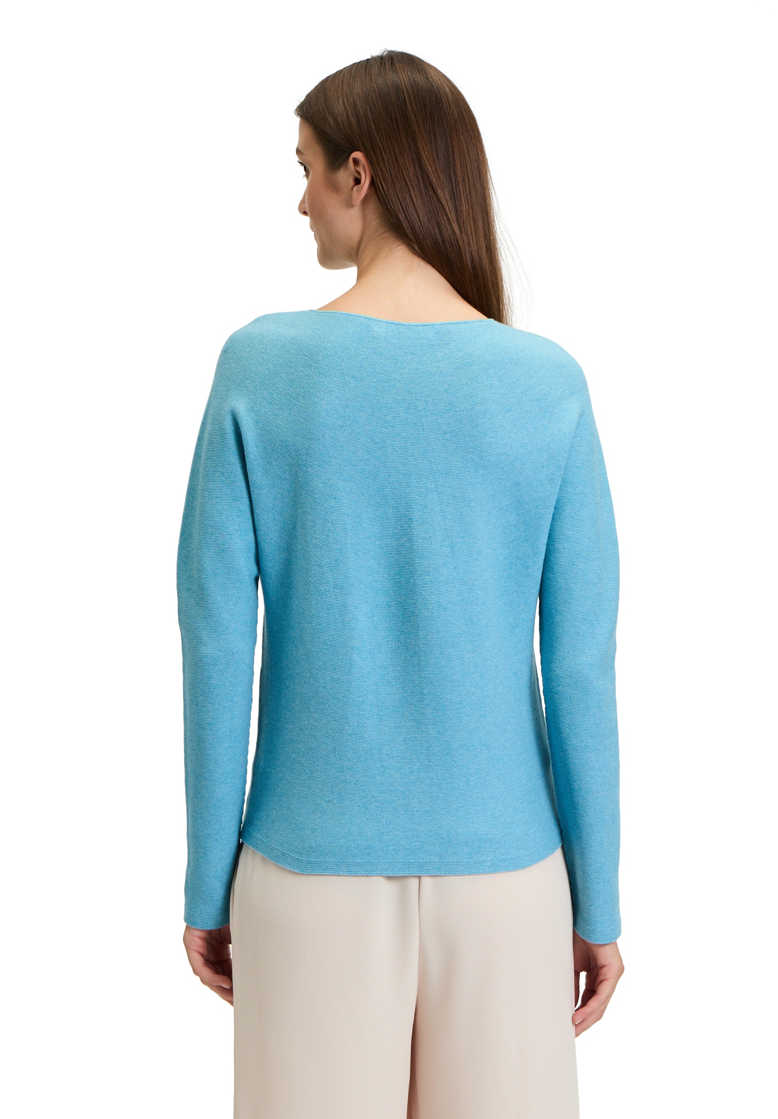 Betty&Co Strickpullover »Strickpullover mit Strickdetails«