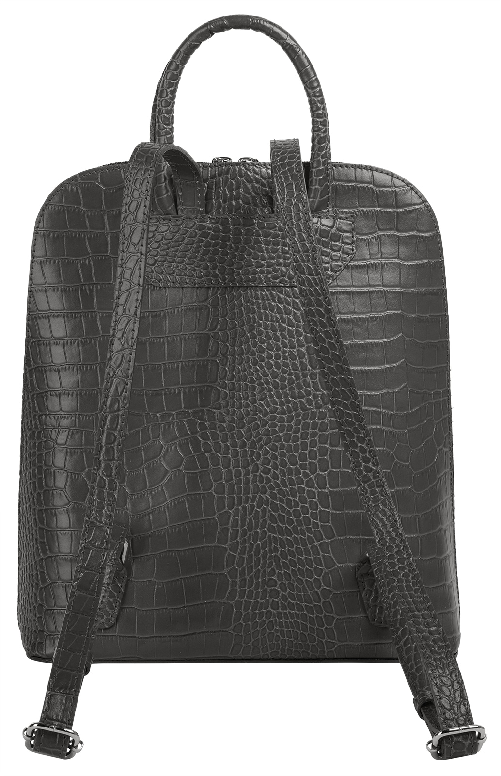 Cluty Cityrucksack echt Leder, Made in Italy