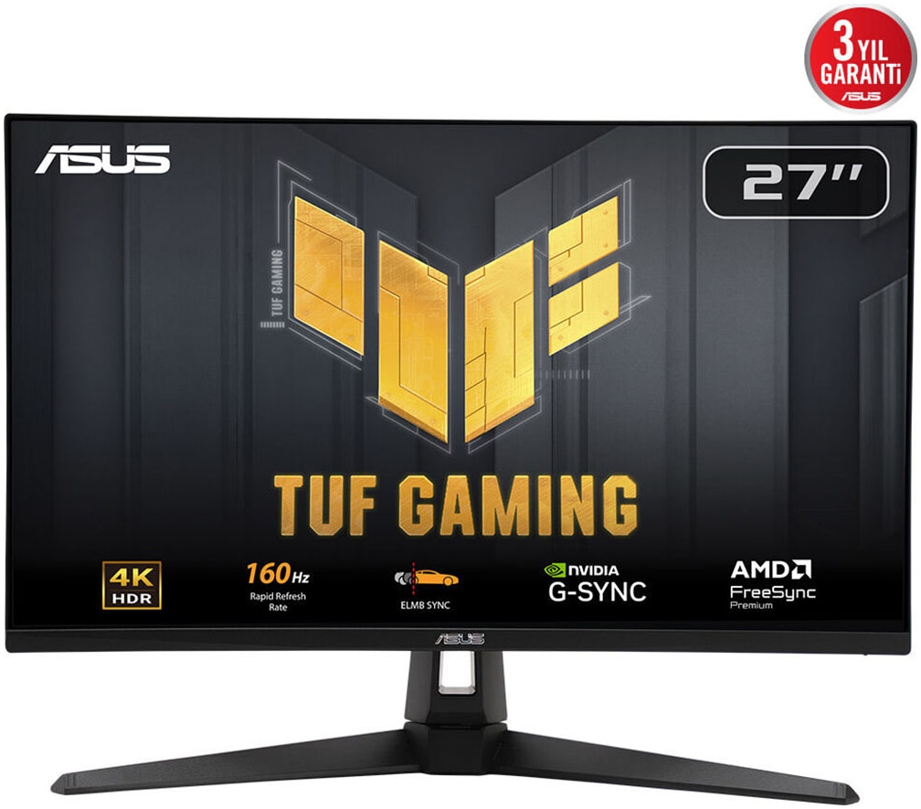 Asus Gaming-Monitor »VG27UQ1A« 69 cm/27 ″  3840 x 2160 px 1 Reaktionszeit 160 Hz
