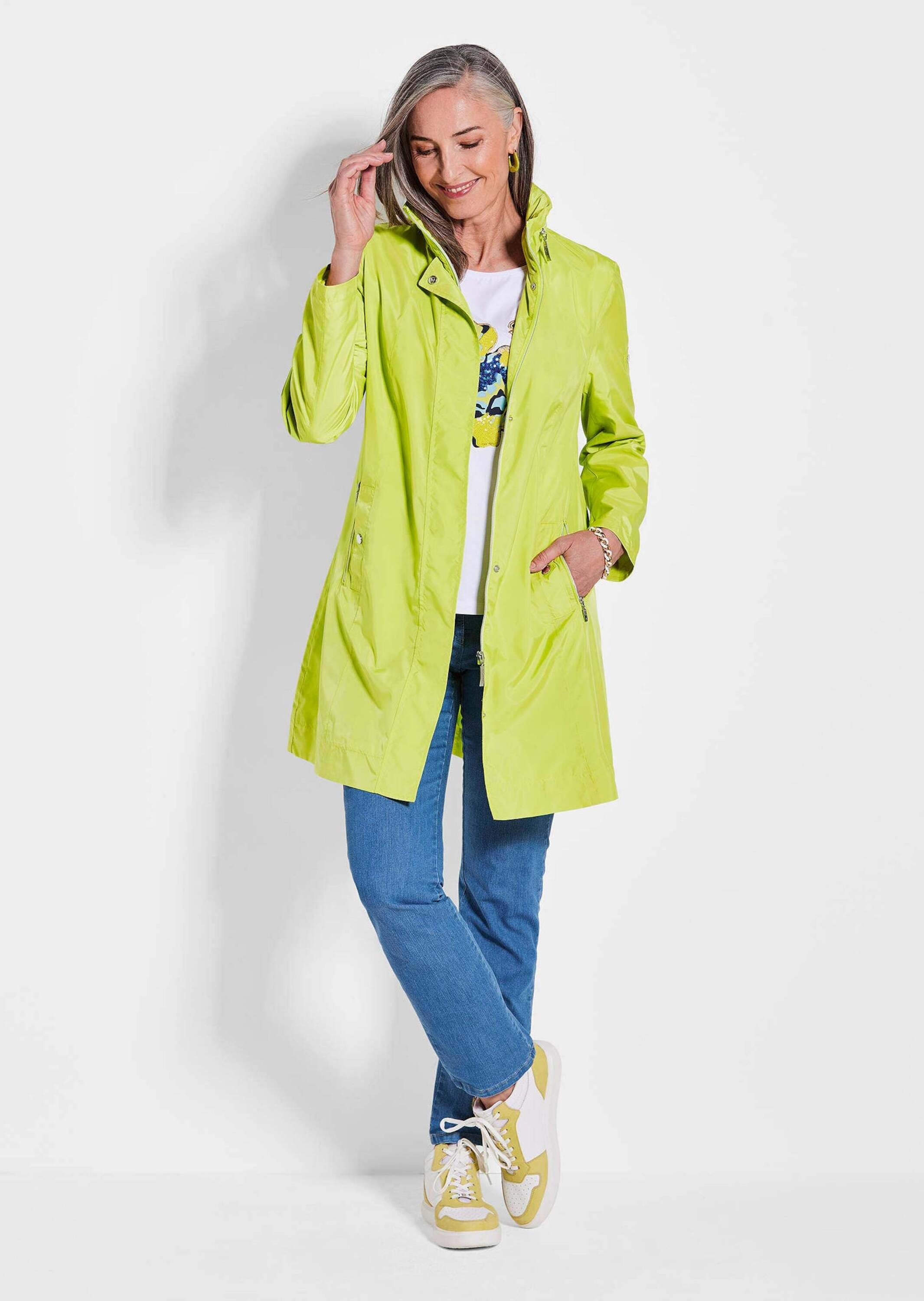 GOLDNER Langmantel »Leicht wattierter Kurzmantel«