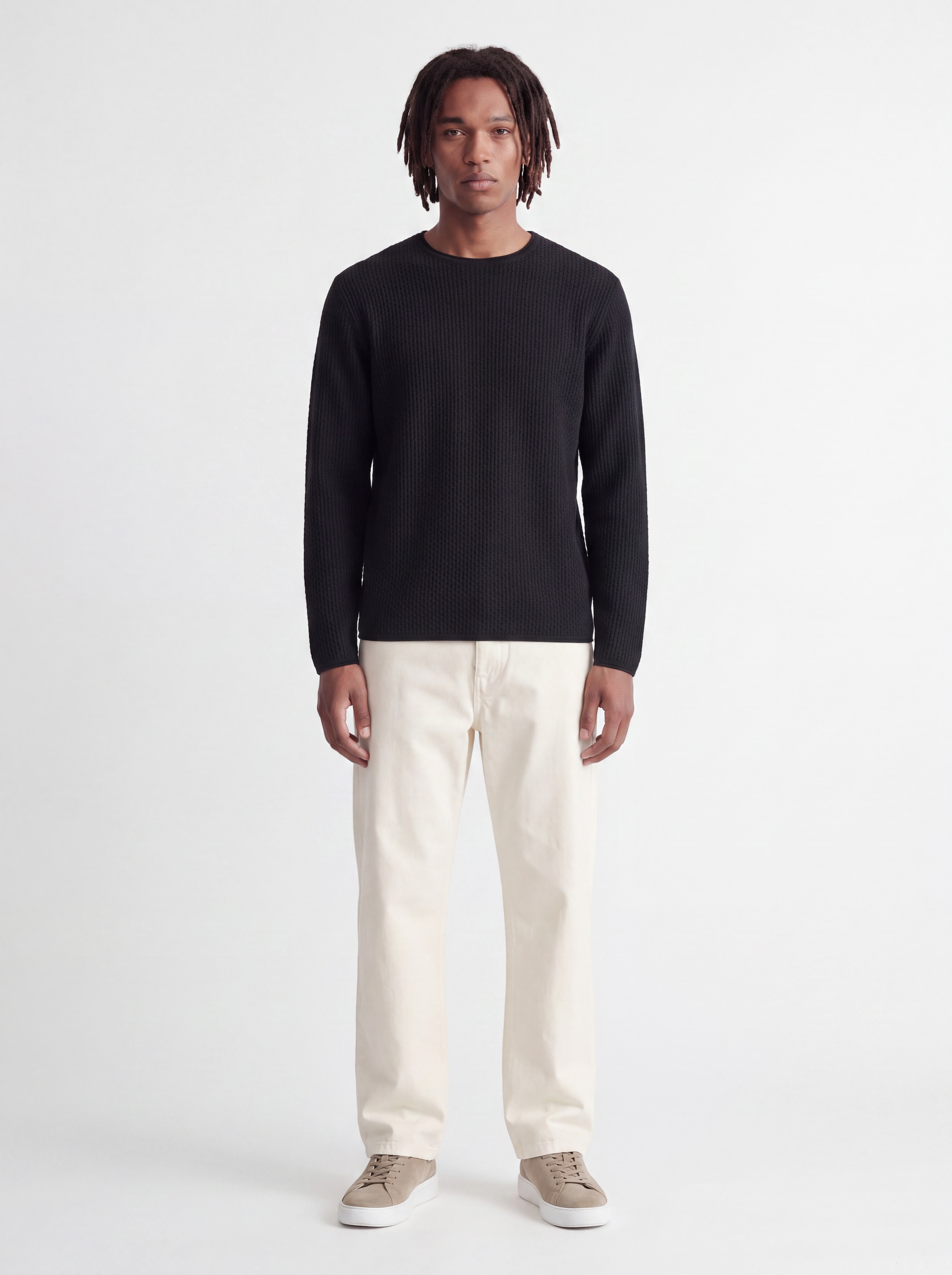 Jack & Jones Rundhalspullover »JPRBLUMASON KNIT CREW NECK SN« Baumwolle, regular fit
