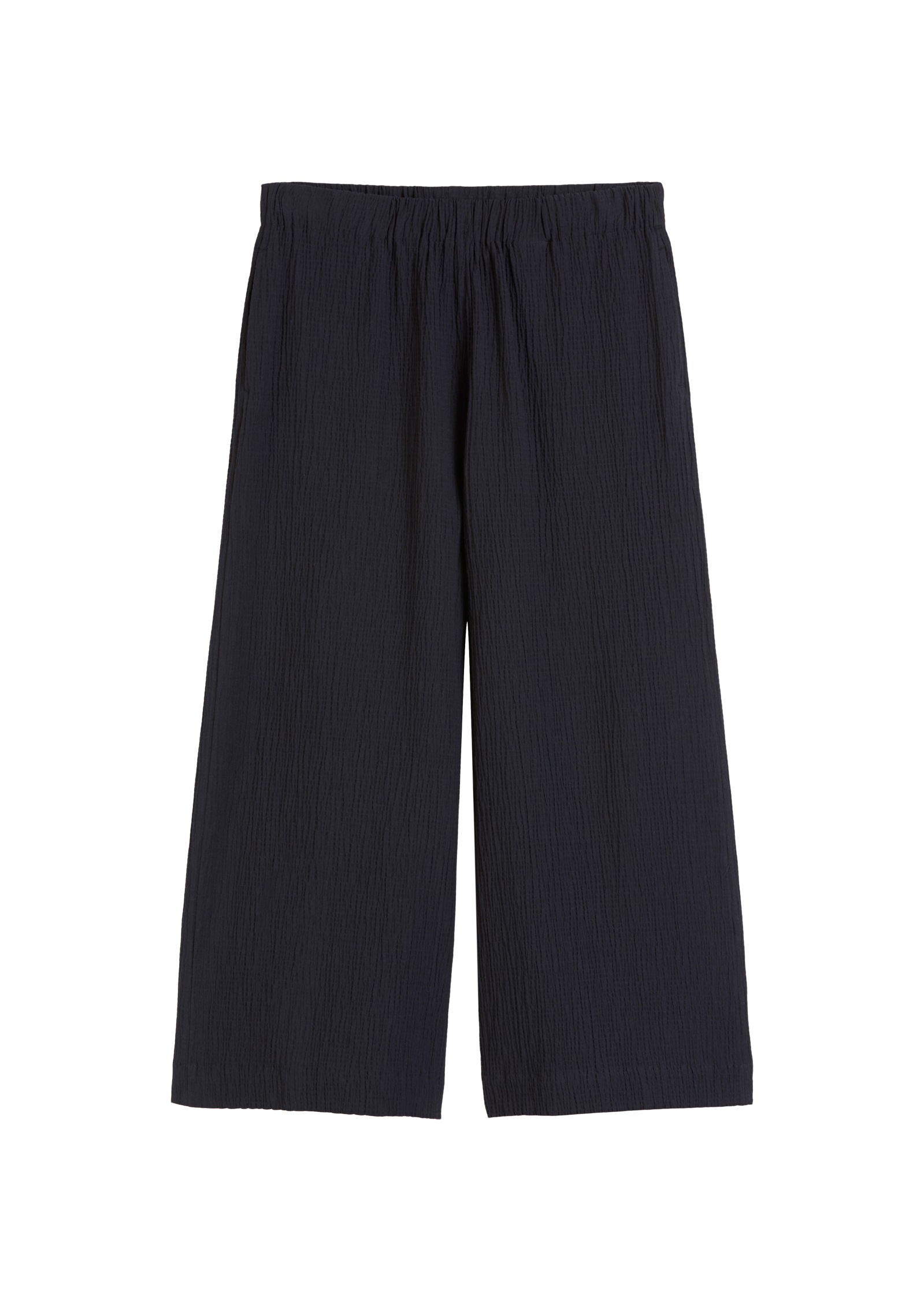 Marc O'Polo DENIM Schlupfhose, relaxed fit, mit markanter Struktur, verkürzte Form