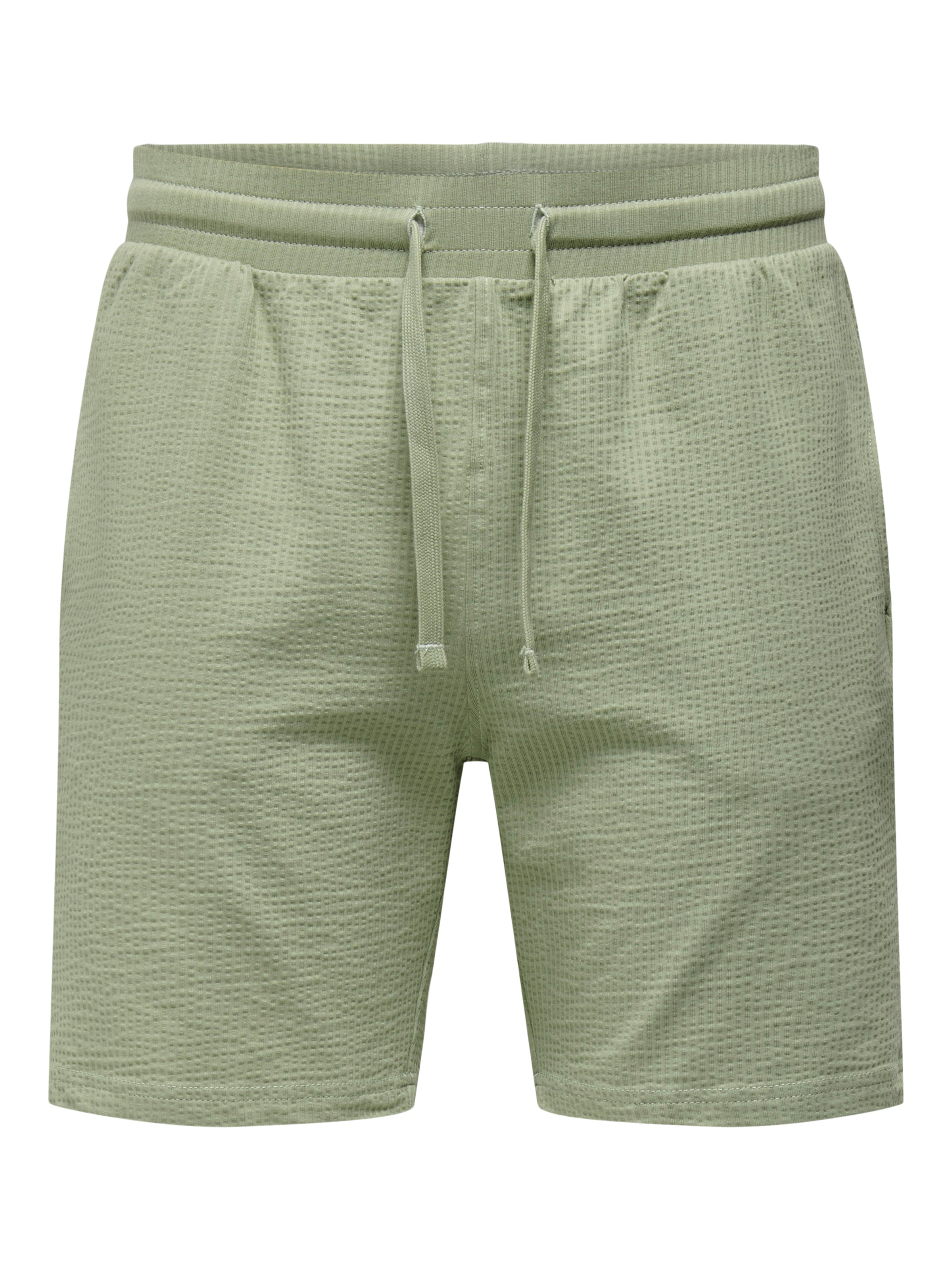 ONLY & SONS Shorts »ONSKIAN LIFE REG SEERSUCKER SHORTS NOOS«