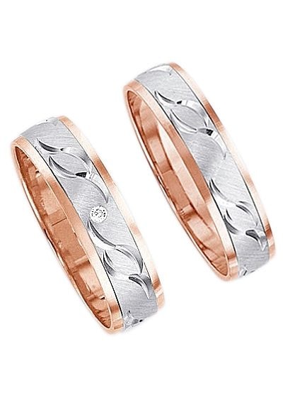 Firetti Trauring »Schmuck Geschenk Gold 375 Hochzeit Ehering Trauring "LIEBE"« Made in Germany, wahlweise mit oder ohne Brillant