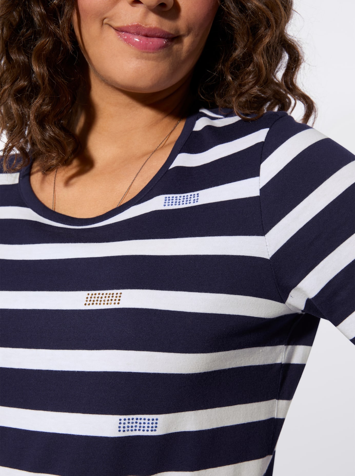 Casual Looks Kurzarmshirt »Ringelshirt« 1 tlg.