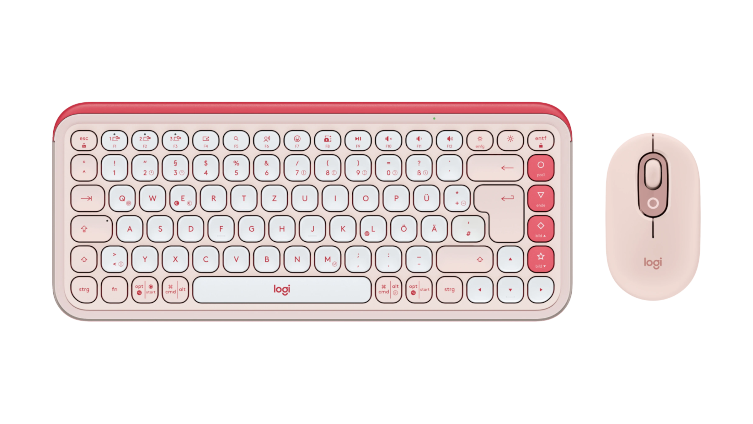 Gaming-Tastatur »POP ICON COMBO - ROSE - DEU - CENTRAL-419«, Hergestellt aus...