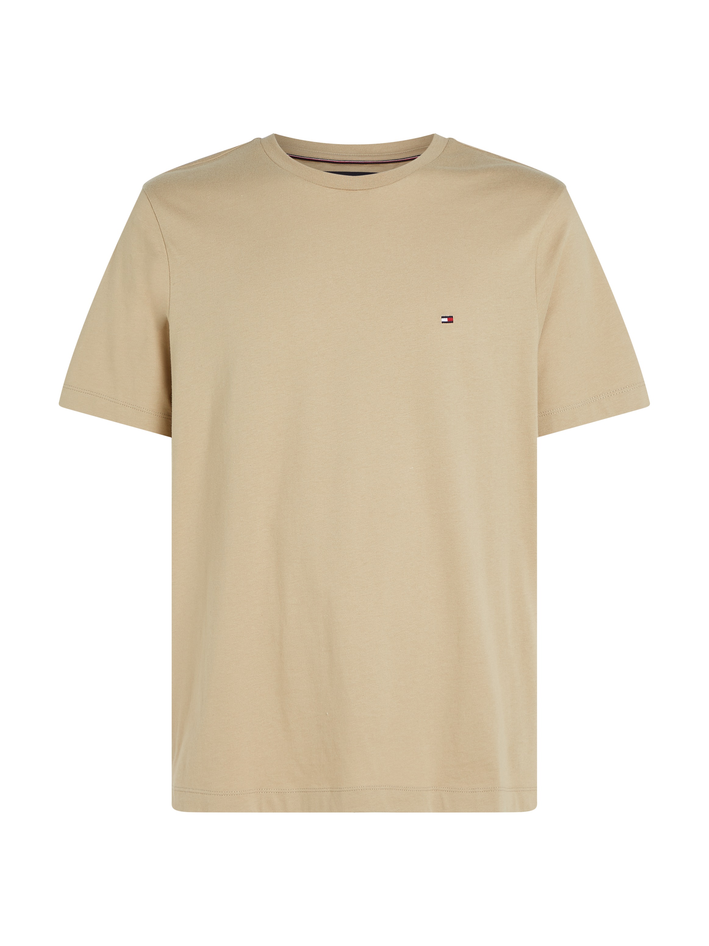 Tommy Hilfiger T-Shirt »ESSENTIAL REG FIT SOLID TEE«, mit Rundhalsausschnitt