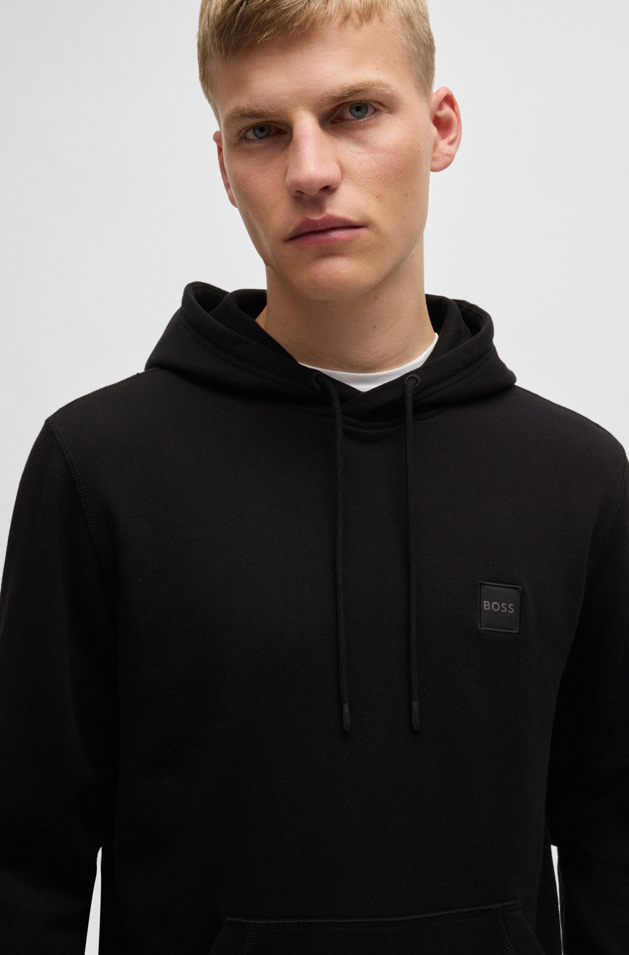 BOSS ORANGE Kapuzensweatshirt »Wetalk«, mit gesticktem BOSS Markenlabel