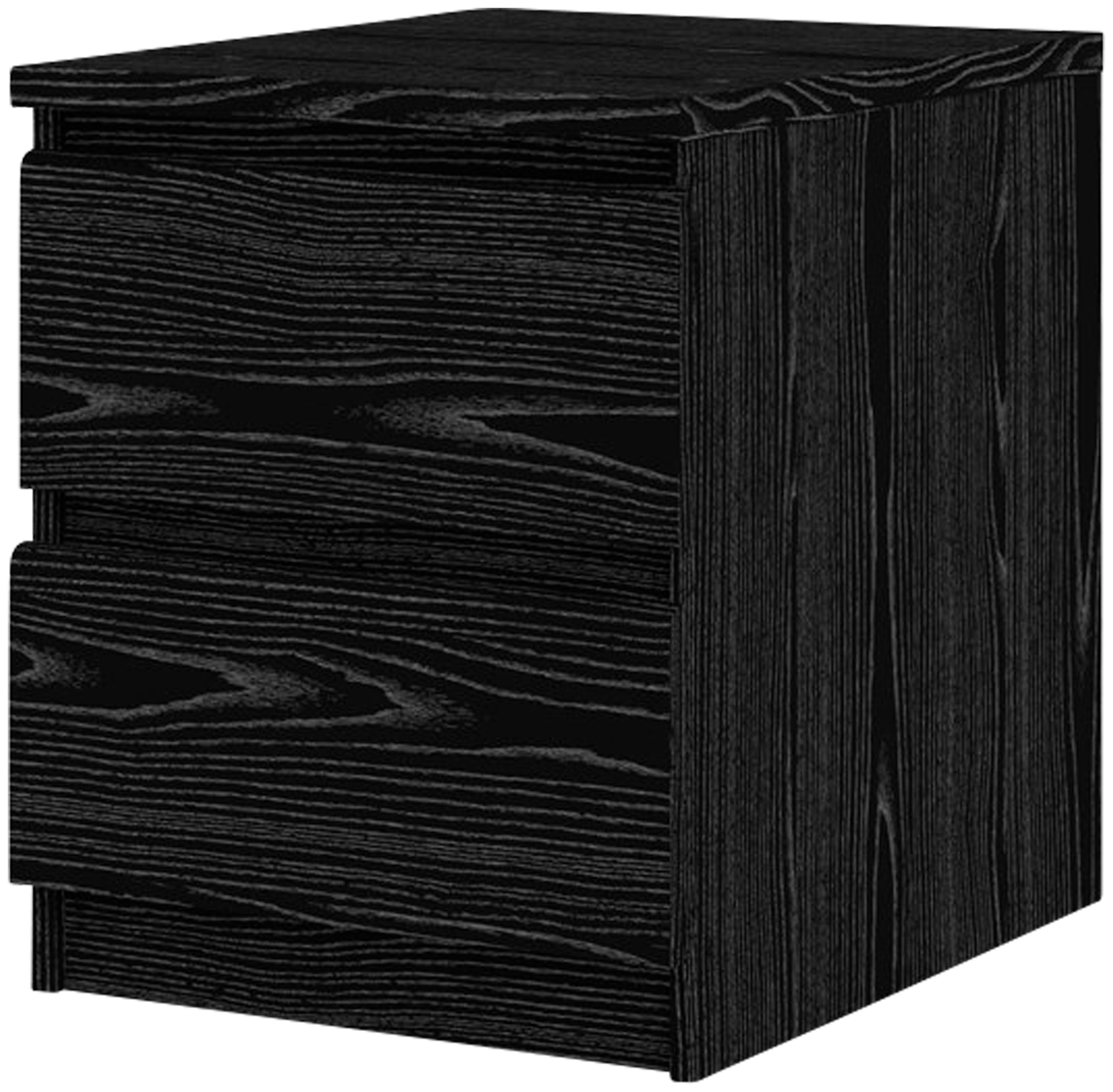 INOSIGN Nachttisch »Naia, 2 Schubladen, Aufbewahrung für das Schlafzimmer, grifflose Front« Modern, skandinavisches Design, Schmal, in mehrere Farben