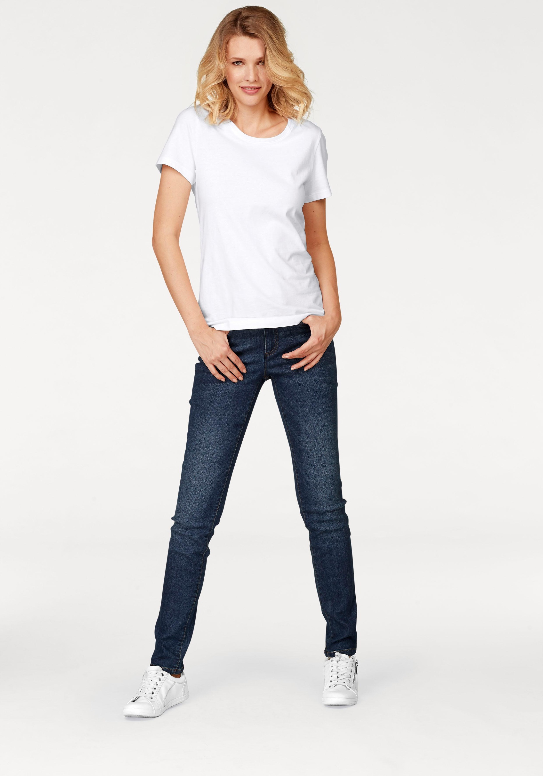 Aniston CASUAL Skinny-fit-Jeans, Regular-Waist kaufen Online im Shop OTTO