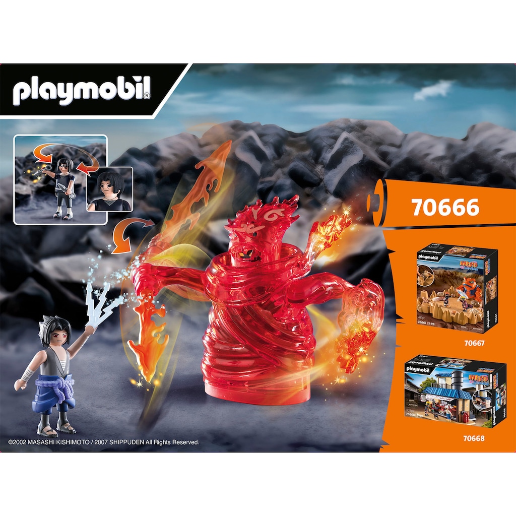 Playmobil® Konstruktions-Spielset »Sasuke vs. Itachi (70666), Naruto«, (37 St.)