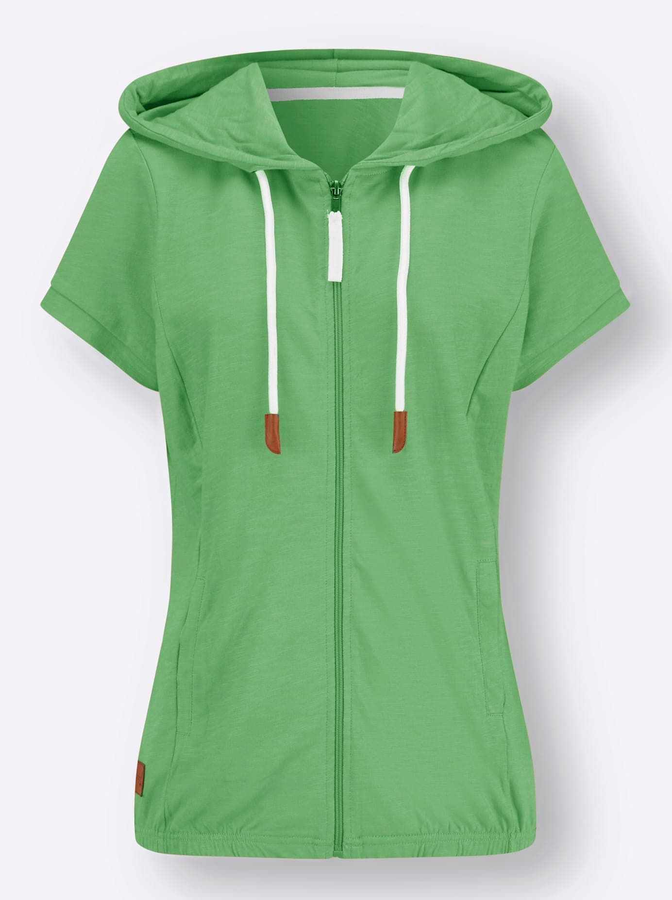 Casual Looks Shirtjacke »Sweatjacke«, (1 tlg.)