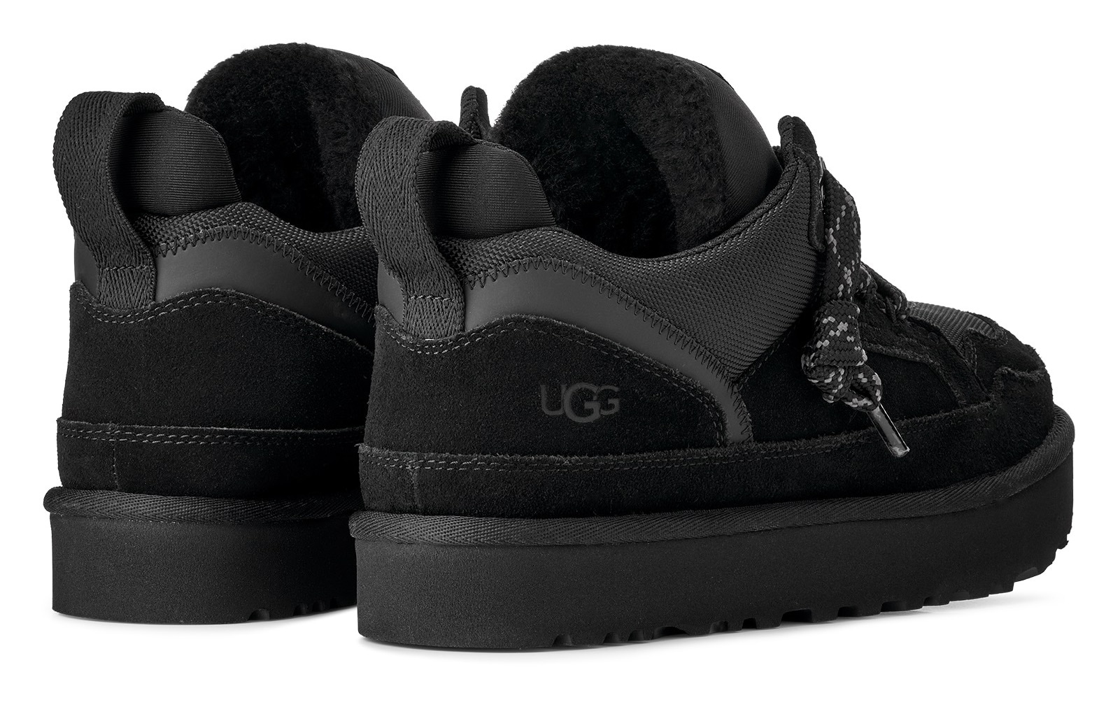 UGG Sneaker »LOWMEL«, Schnürschuh mit gepolstertem Schaftrand