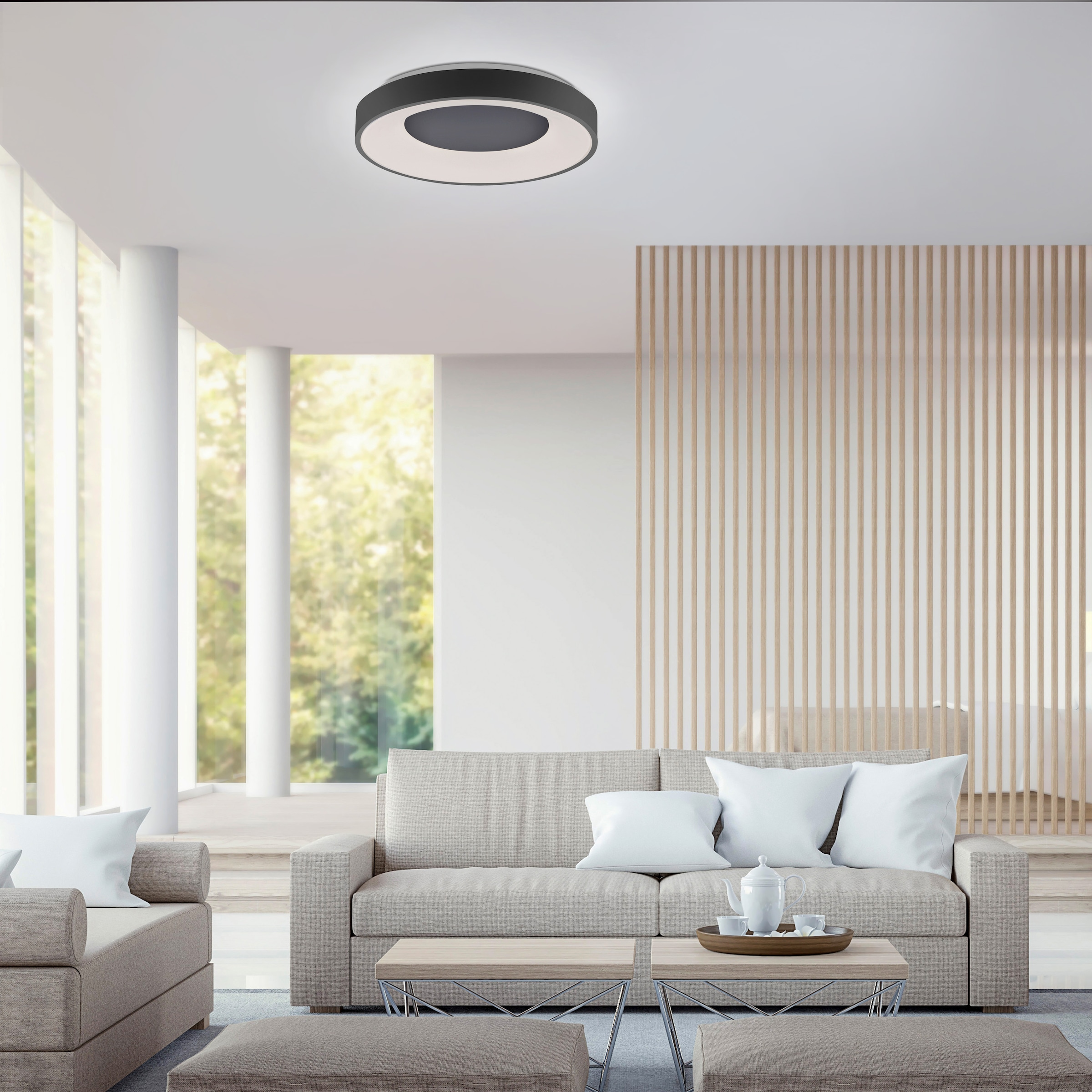 JUST LIGHT LED Deckenleuchte »ANIKA«, 1 flammig, Leuchtmittel LED-Board | LED fest integriert, CCT - über Fernbedienung, Serienschalter