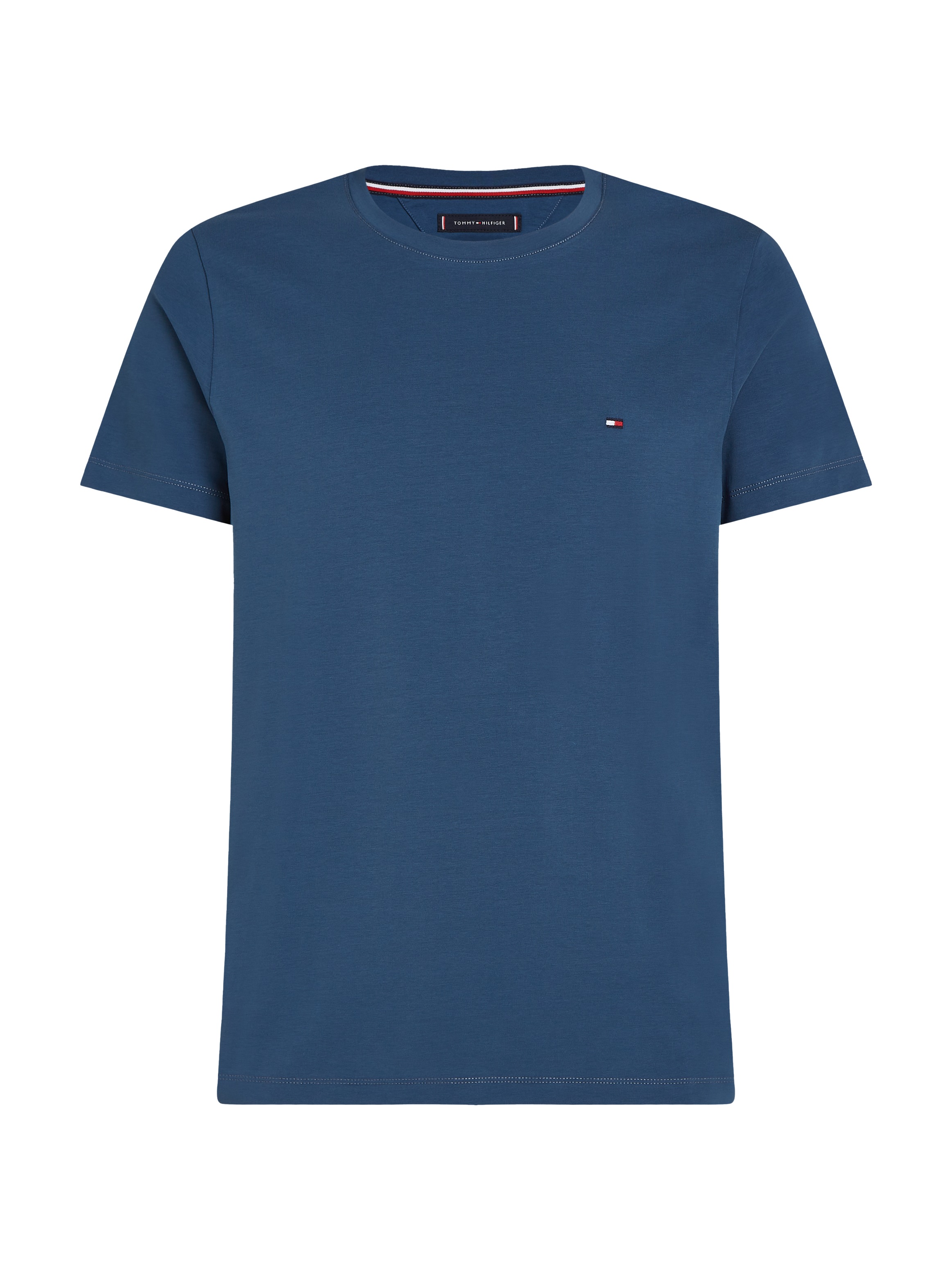 Tommy Hilfiger T-Shirt »STRETCH SLIM FIT TEE«, mit Rundhalsausschnitt