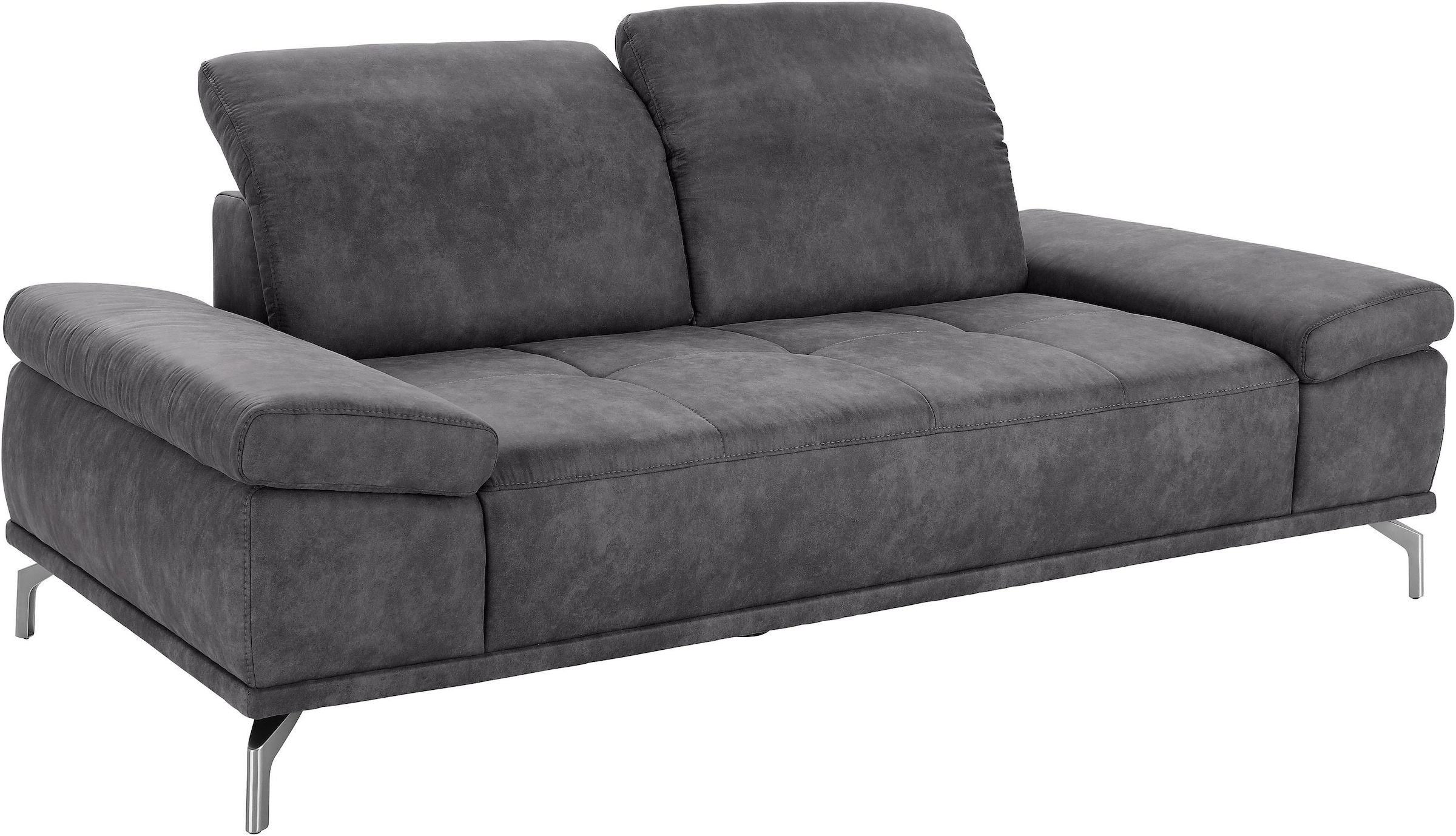 PLACES OF STYLE 3-Sitzer »Caluna« mit Sitztiefen- und Kopfteilverstellung