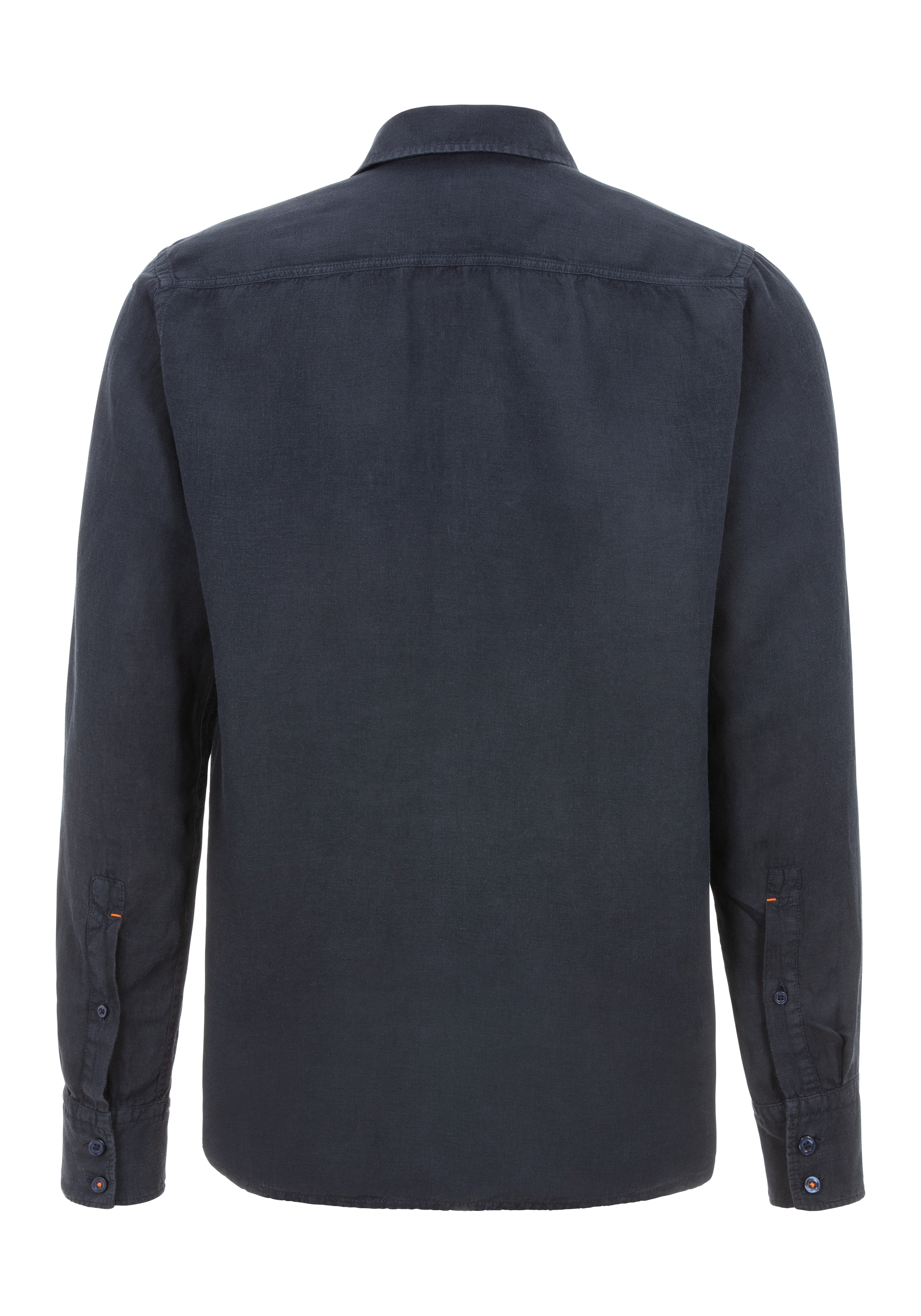 BOSS ORANGE Leinenhemd »Relegant_6_M«, mit Markenlabel