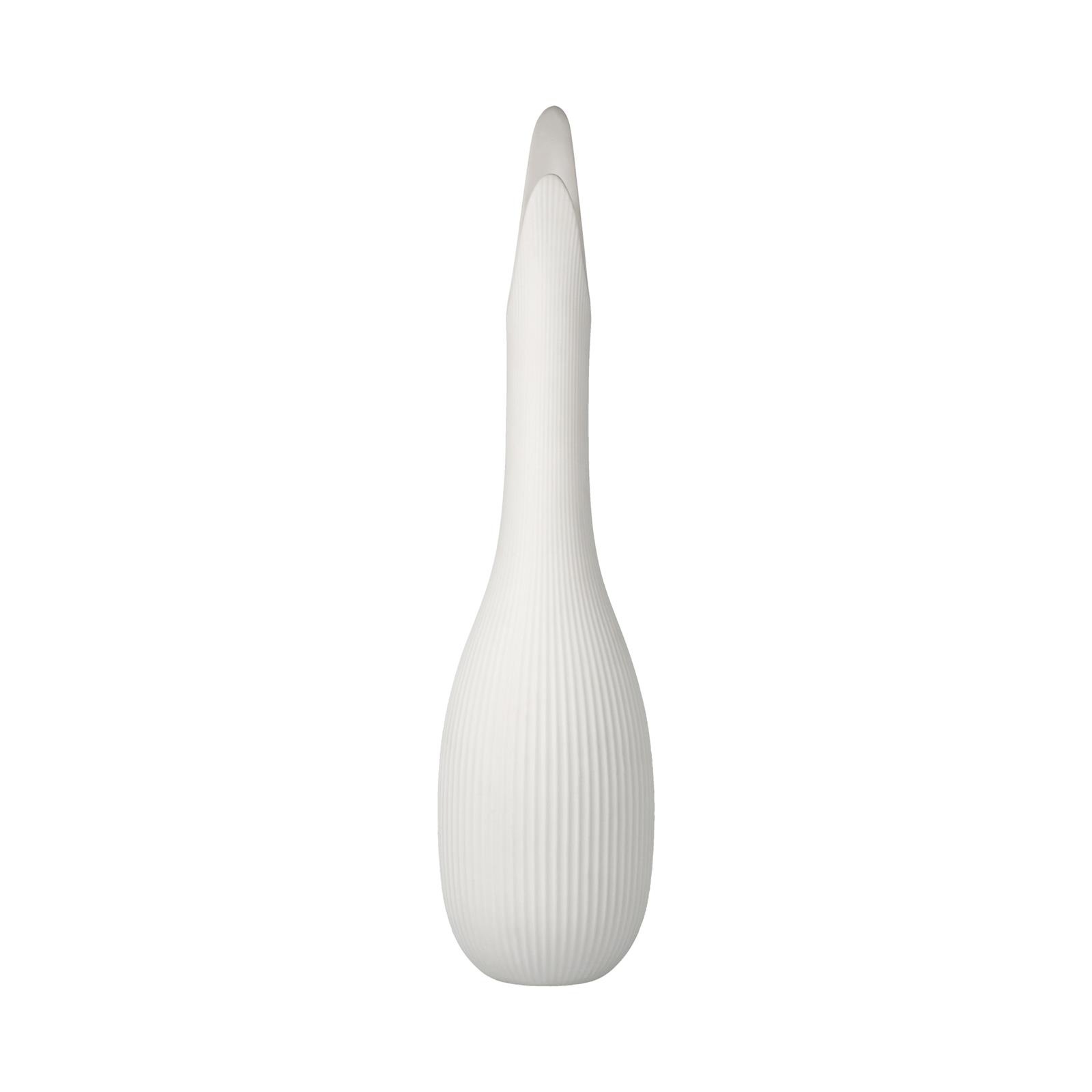 Goebel Dekovase »Vase Studio 8 Pure Raindrop 41 cm weiß« Abwischbar