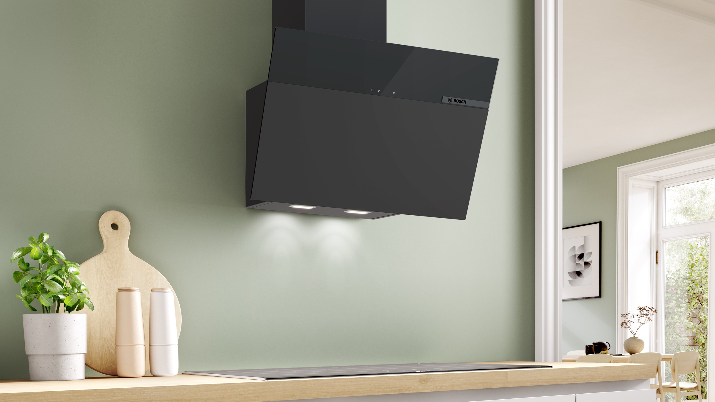 BOSCH Kopffreihaube »DWK65DFA1« Serie Serie 4