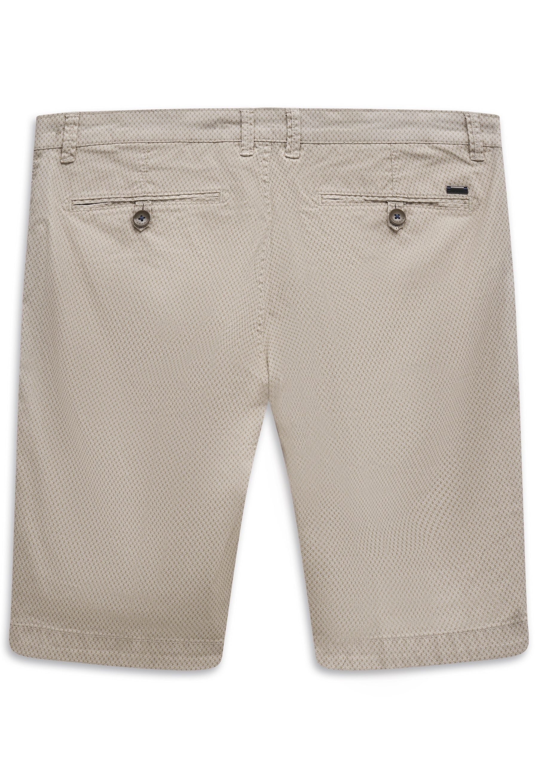 bugatti Chinoshorts »Feines Allover-Muster«  mit hoher Flexibilität