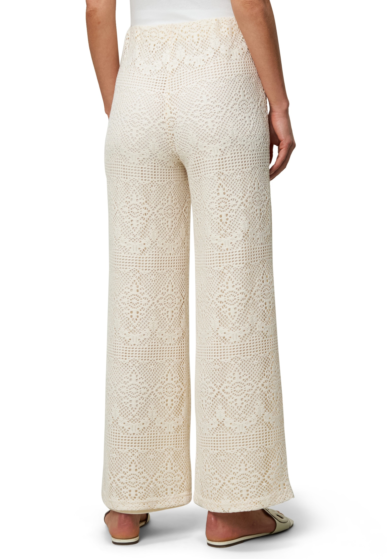 Zero Stoffhose »Spitzenhose mit weitem Bein 30 Inch«