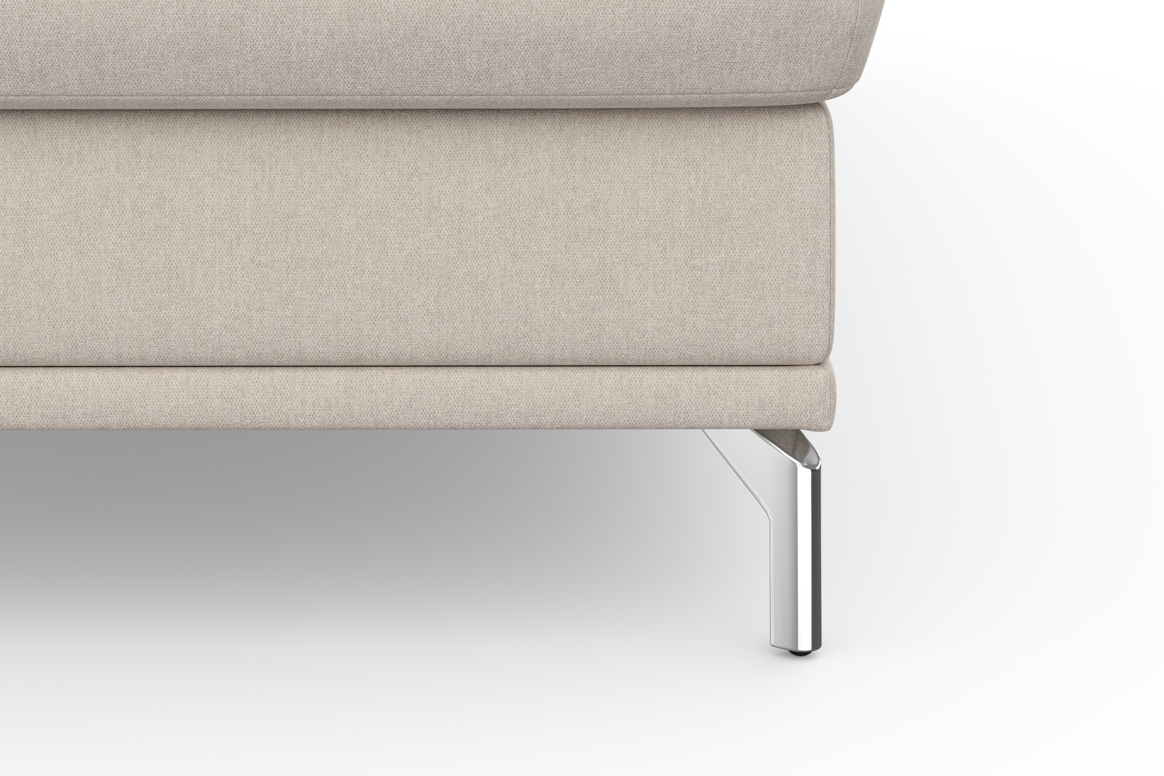 INOSIGN Ecksofa »Palm Beach L-Form«, Federkern, mit Sitztiefenverstellung, wahlweise mit Bettfunktion