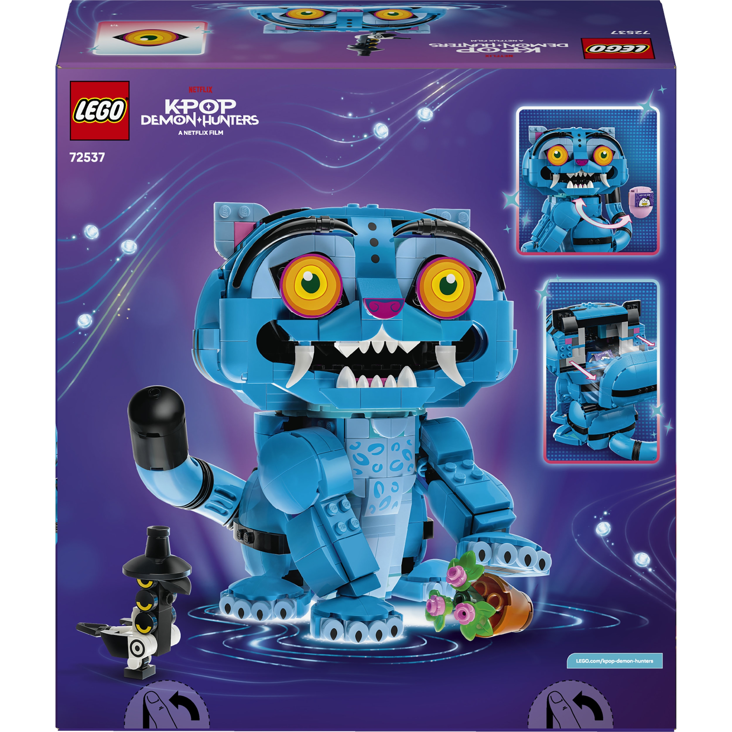 LEGO® Konstruktionsspielsteine »Der Tiger Derpy und die Elster Sussie (72537), LEGO KPop Demon Hunters« Made in Europe