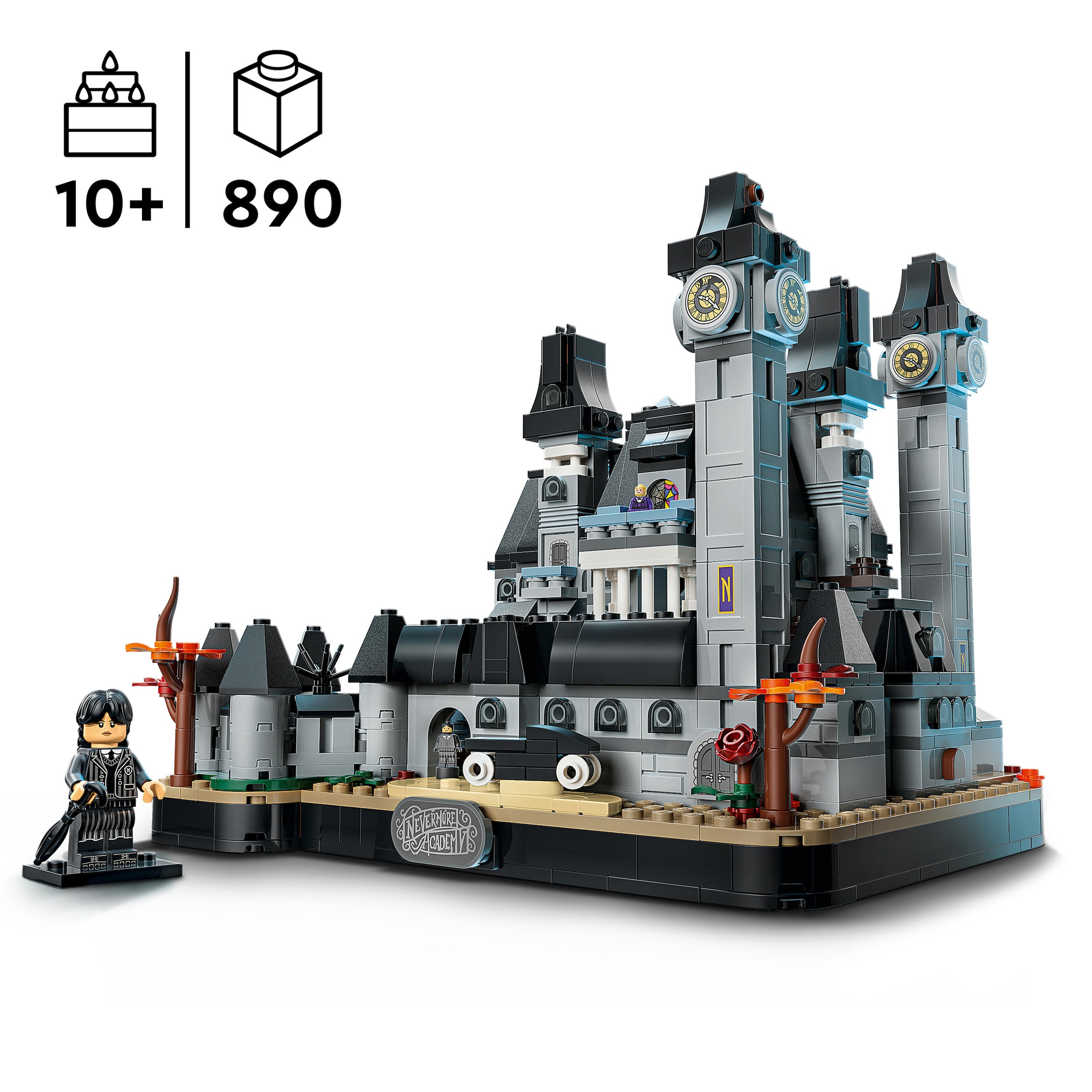 LEGO® Konstruktionsspielsteine »Nevermore Academy (76788), LEGO Wednesday« Made in Europe