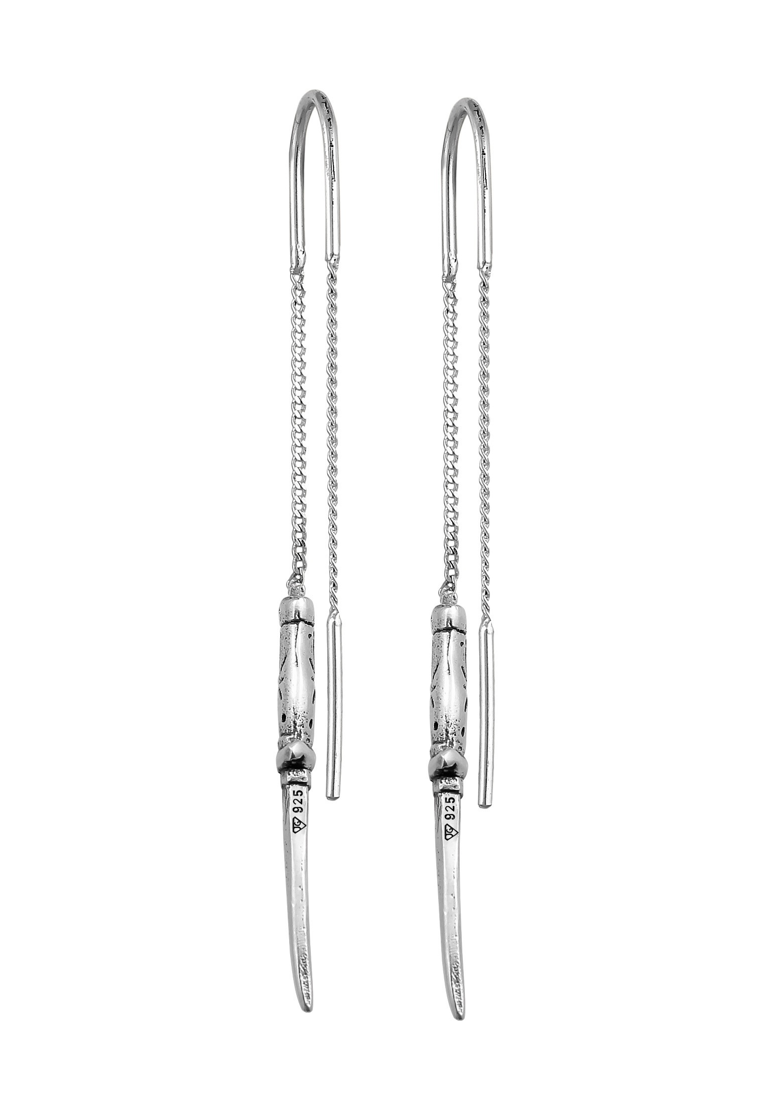 HAZE & GLORY Paar Ohrhänger »Ohrringe Ohrhänger - Knife 925 Silber«