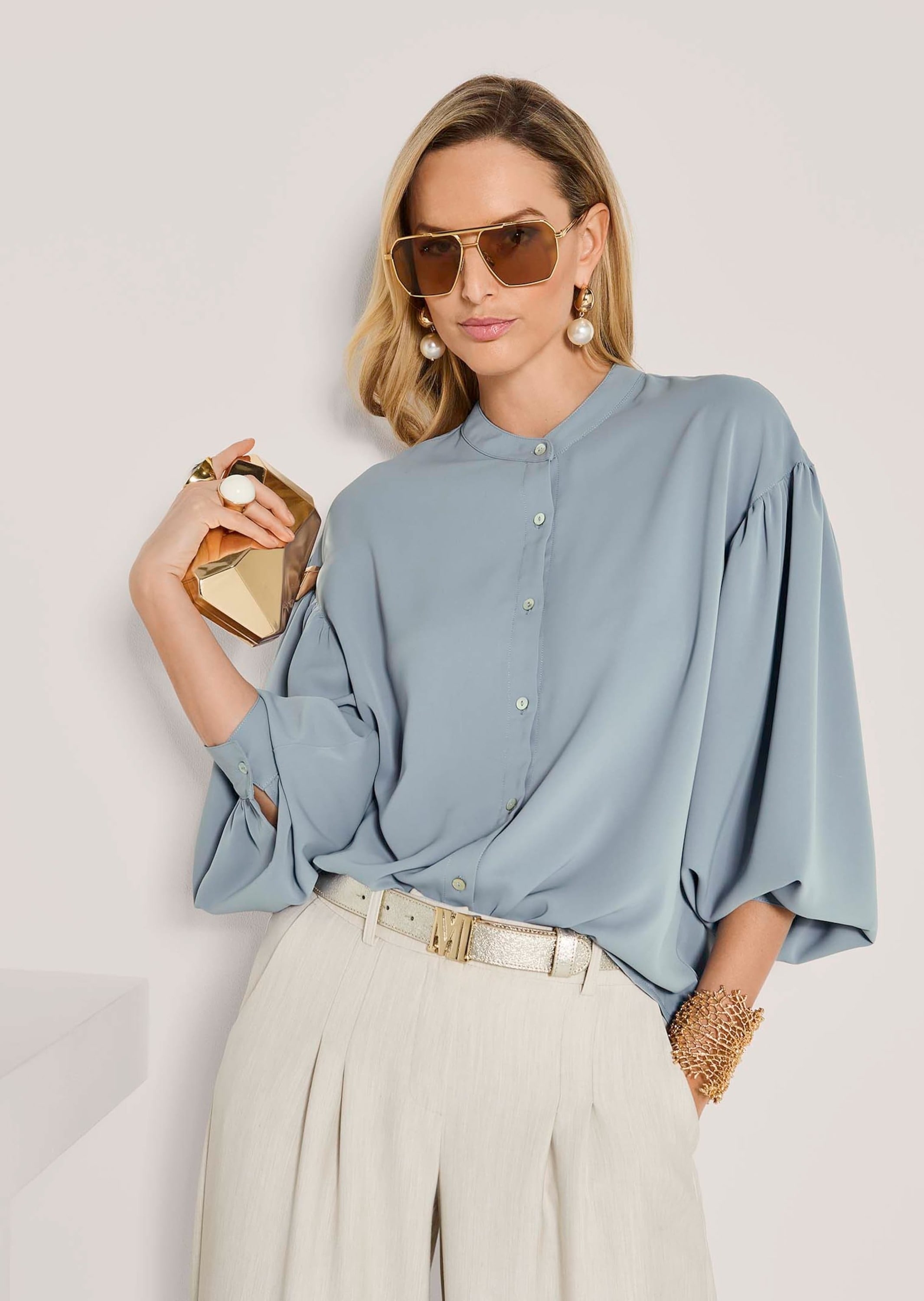 MADELEINE Langarmbluse »Bluse Bluse«