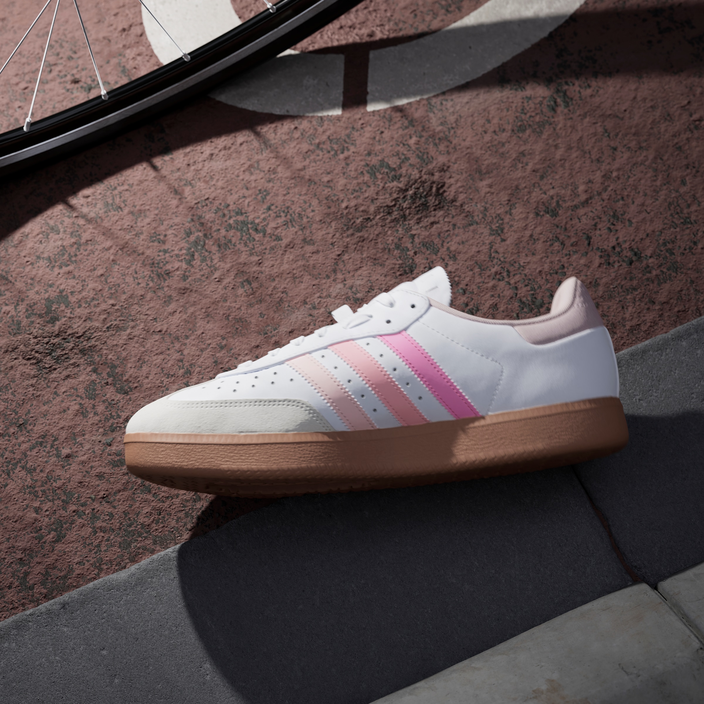 adidas Performance Fahrradschuh »VELOSAMBA LEATHER«, inspiriert vom Design des adidas samba