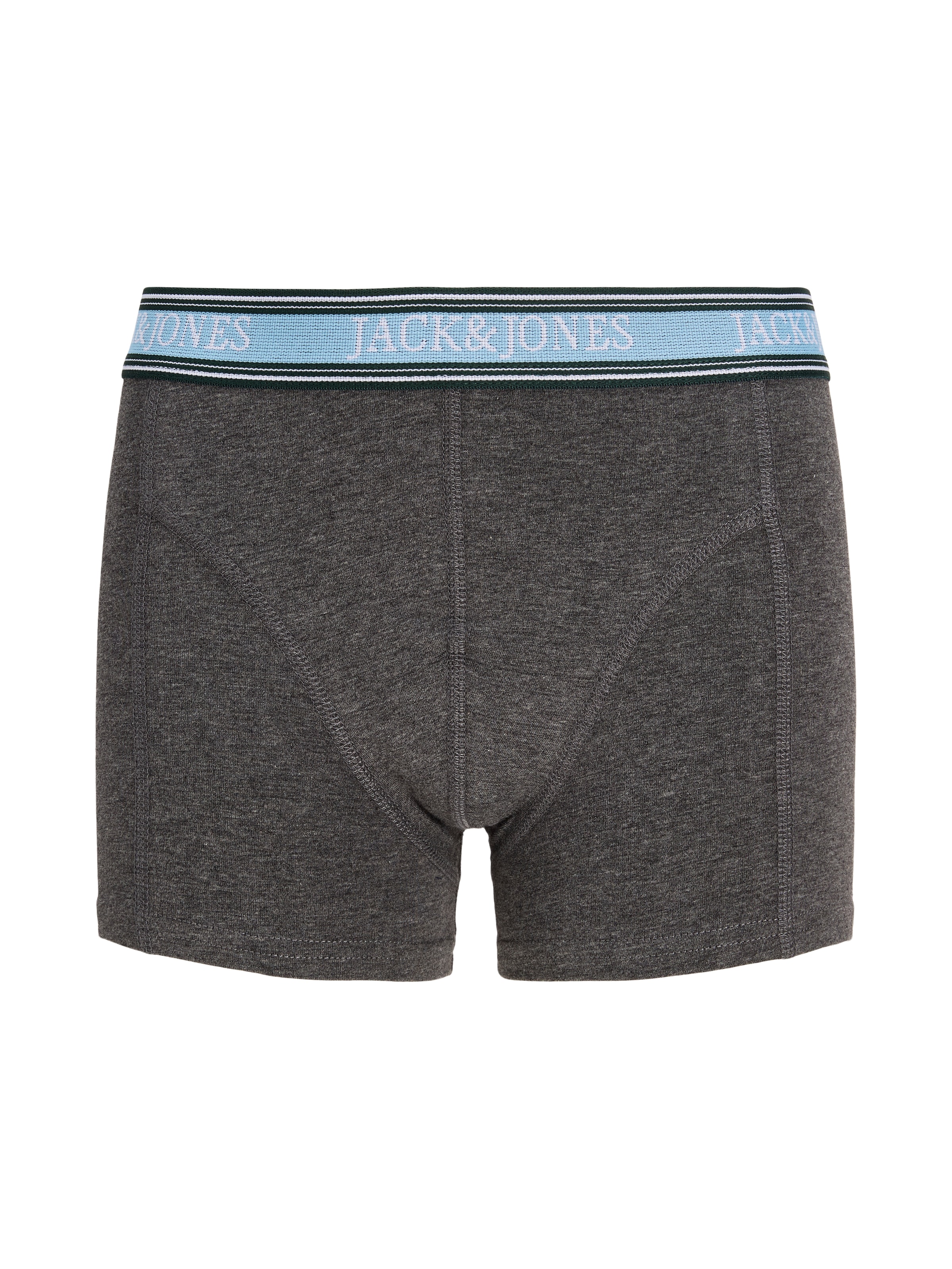 Jack & Jones Junior Trunk »JACFAZE SOLID TRUNKS 5 PACK JNR BTS« Packung, 5 Stk. Baumwollmischung, elastisches Bündchen