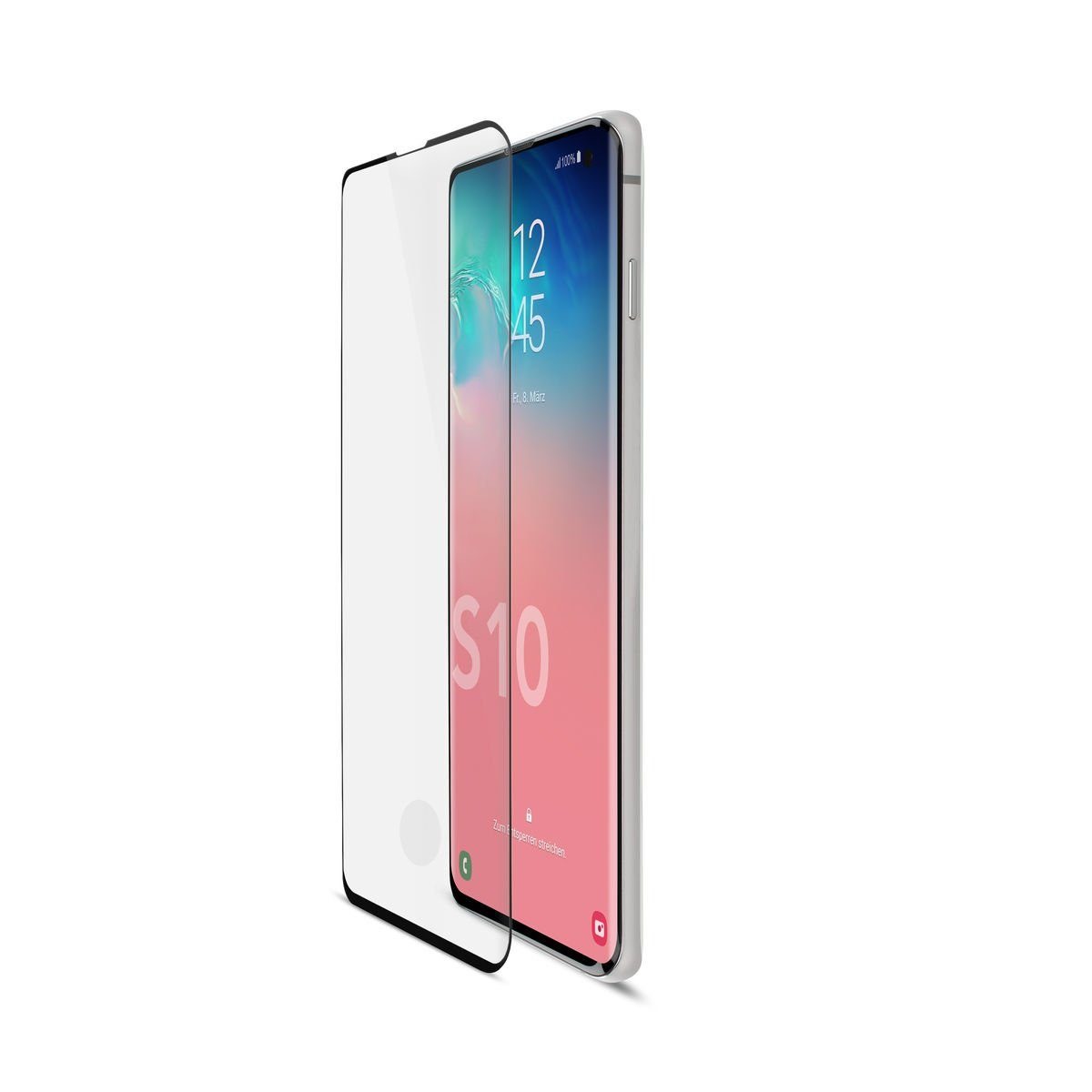 Artwizz Displayschutz aus Glas für Samsung Galaxy S10 »CurvedDisplay (Fingerprint Function)«