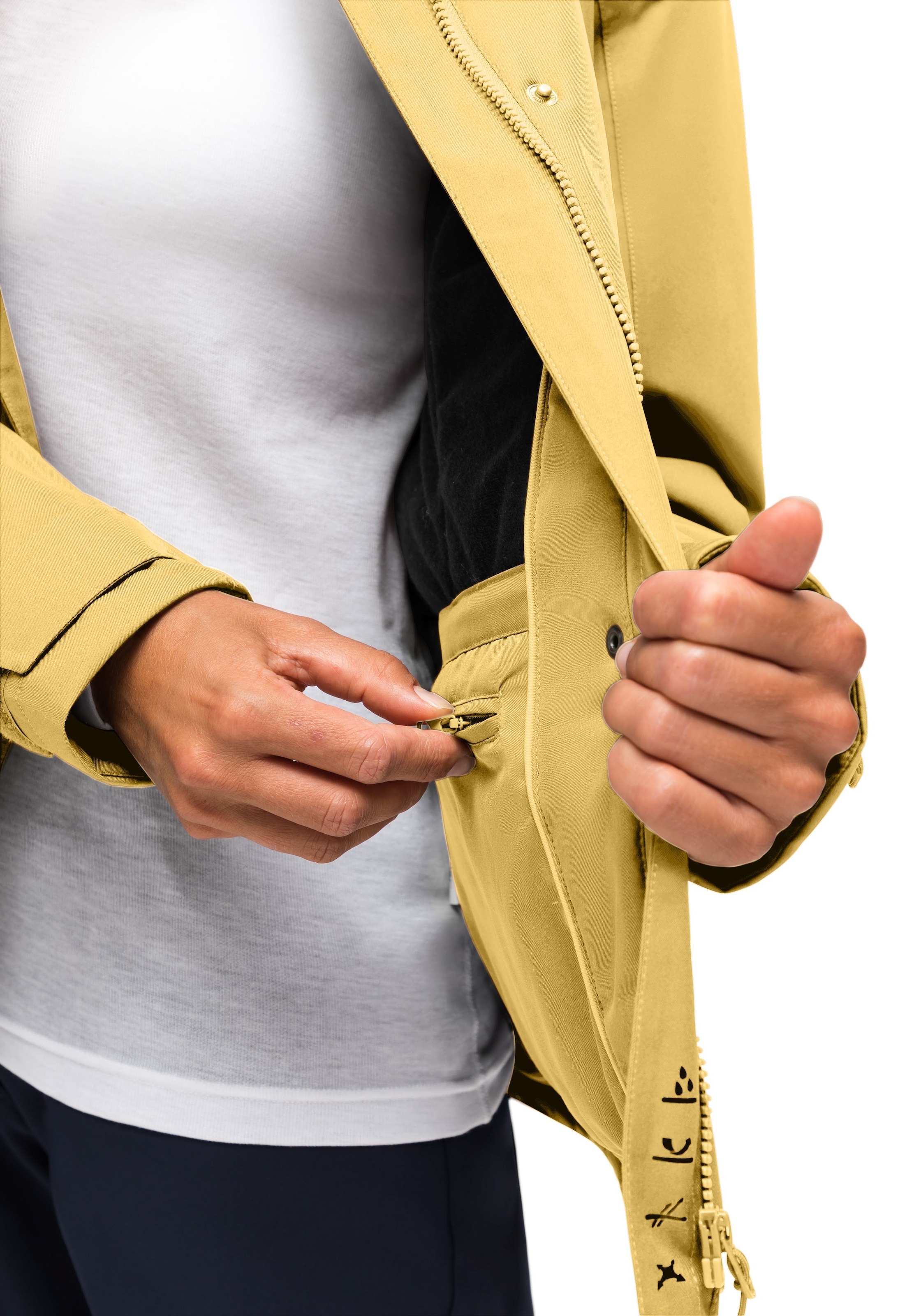 Maier Sports Allwetterjacke »DA-JACKE MTEX EL. LISBON« mit Kapuze mit mTEX-10.000-Membran, wasserdicht, winddicht, atmungsaktiv