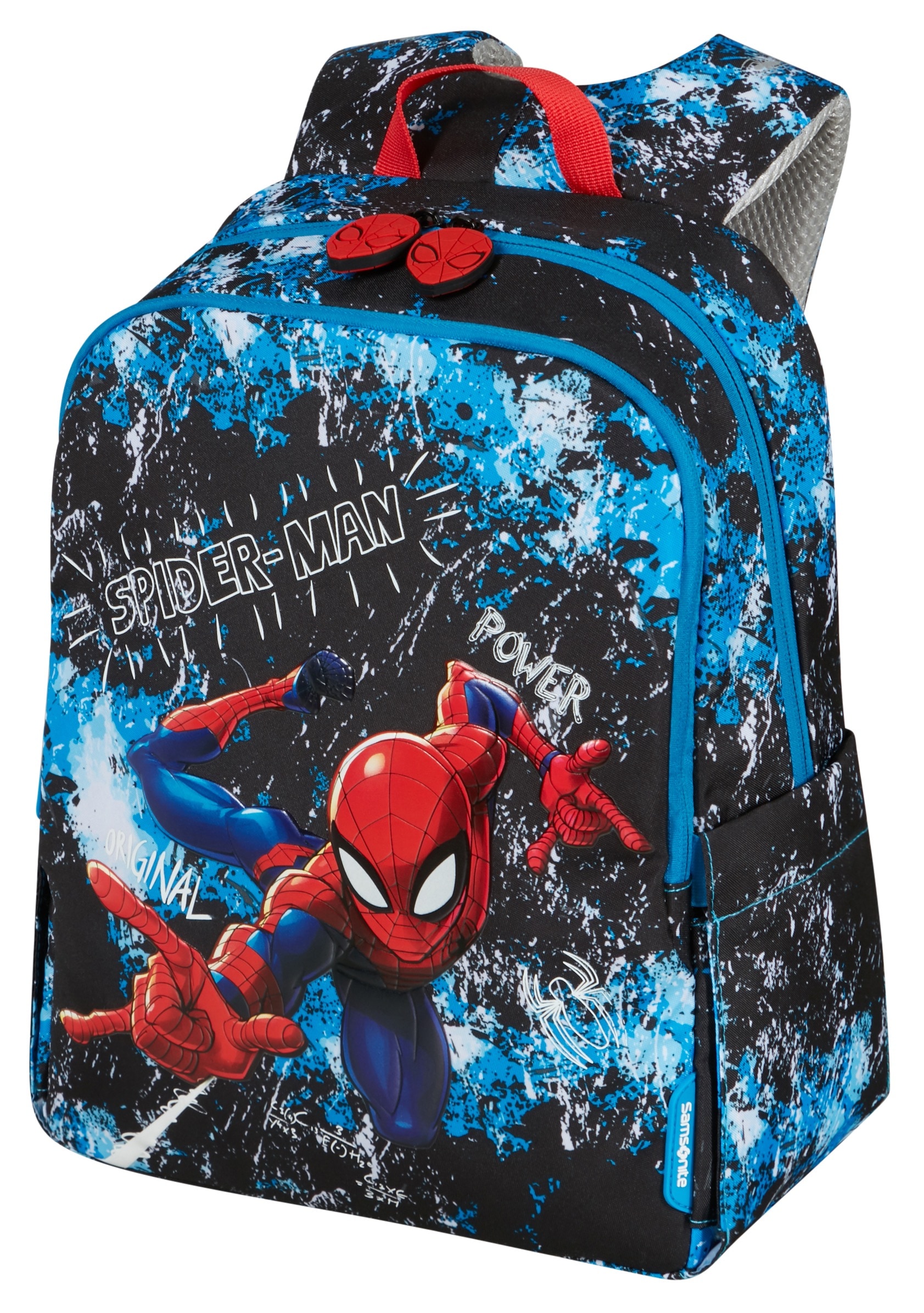 Samsonite Kinderrucksack »DAYDREAM MARVEL, Spiderman Mystery« reflektierende Details