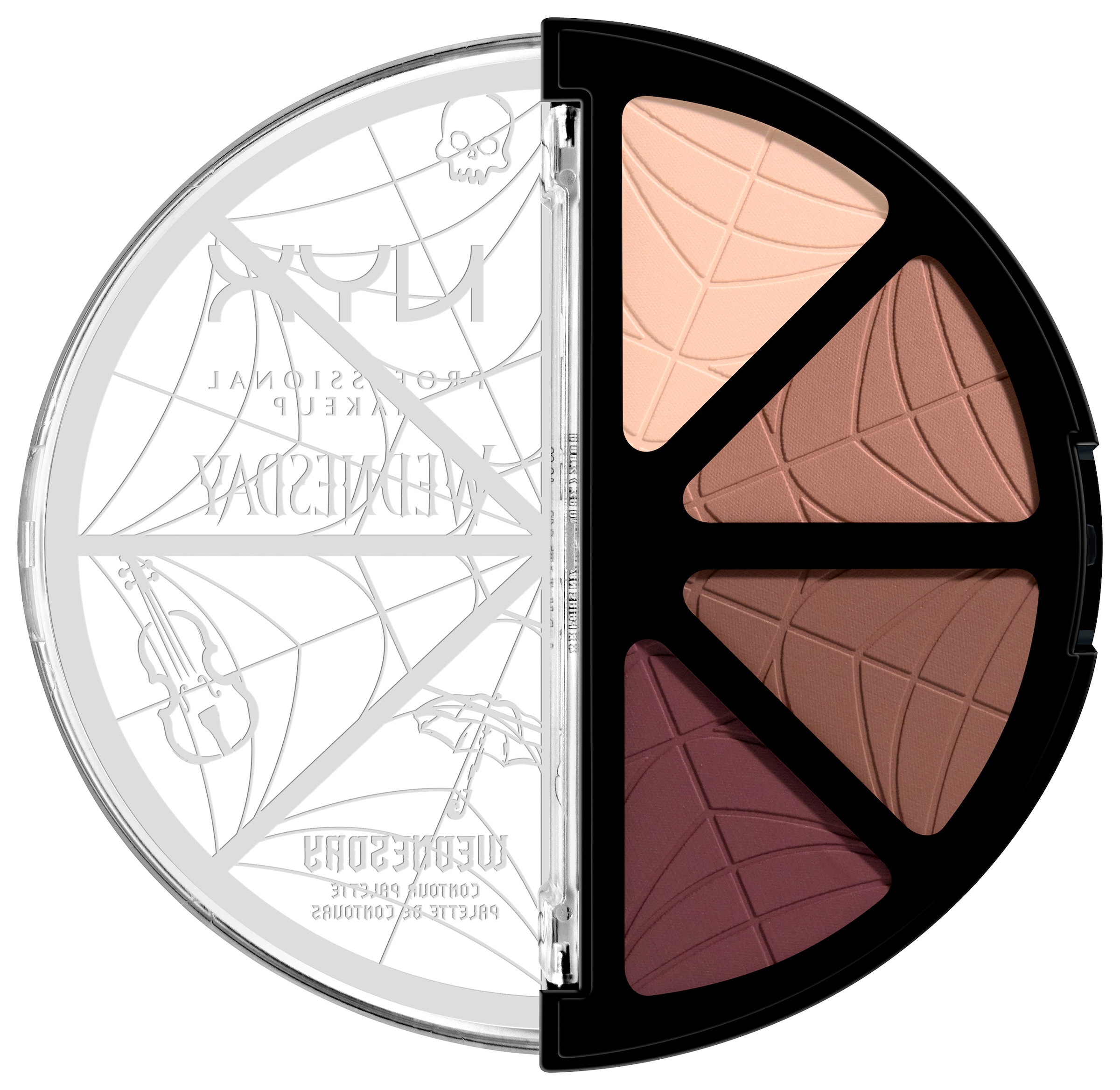 NYX Puder »NYX Professional Makeup Wednesday Stained Glass Palette Contour«